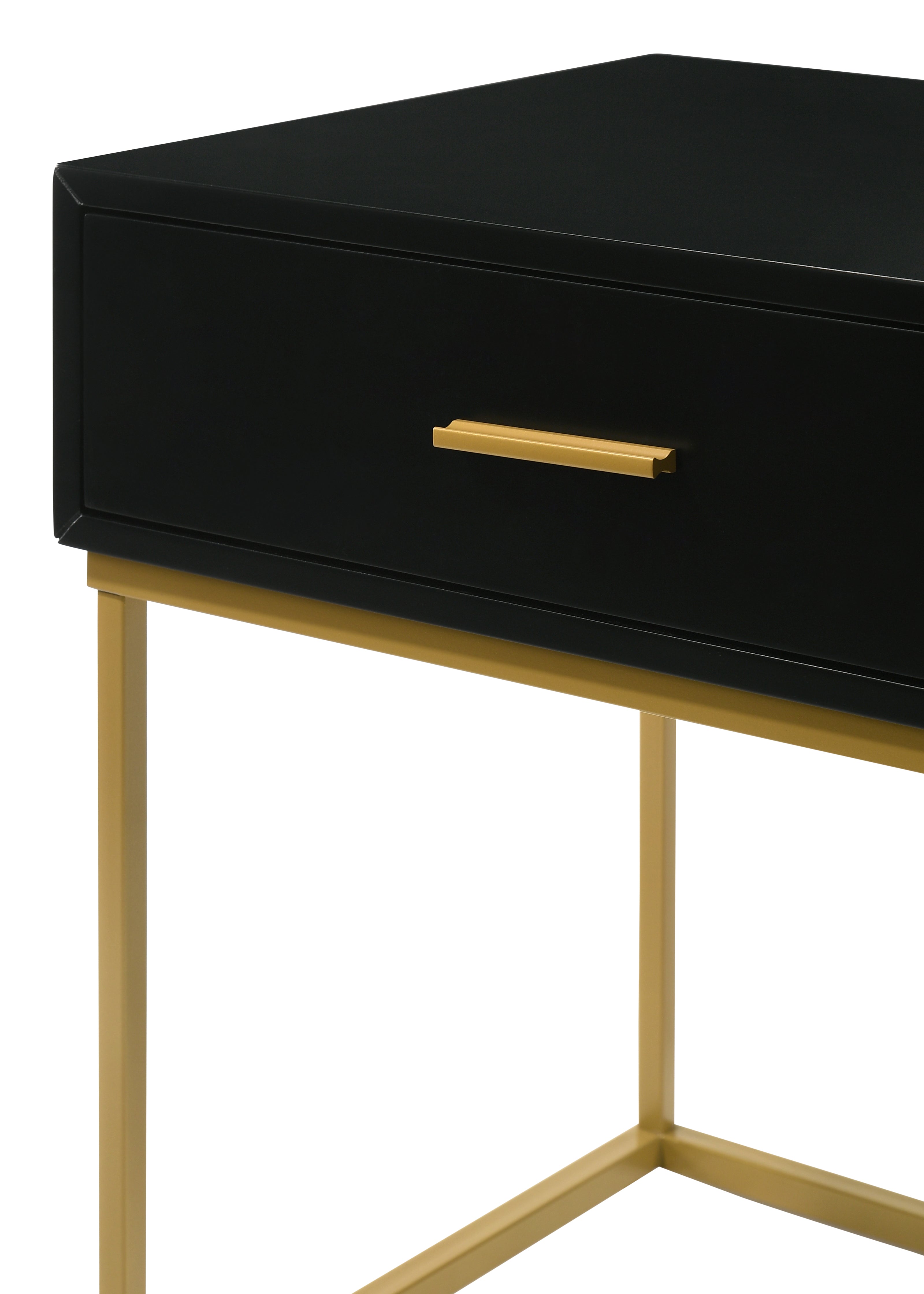 Catalina Nighstand with Gold Legs