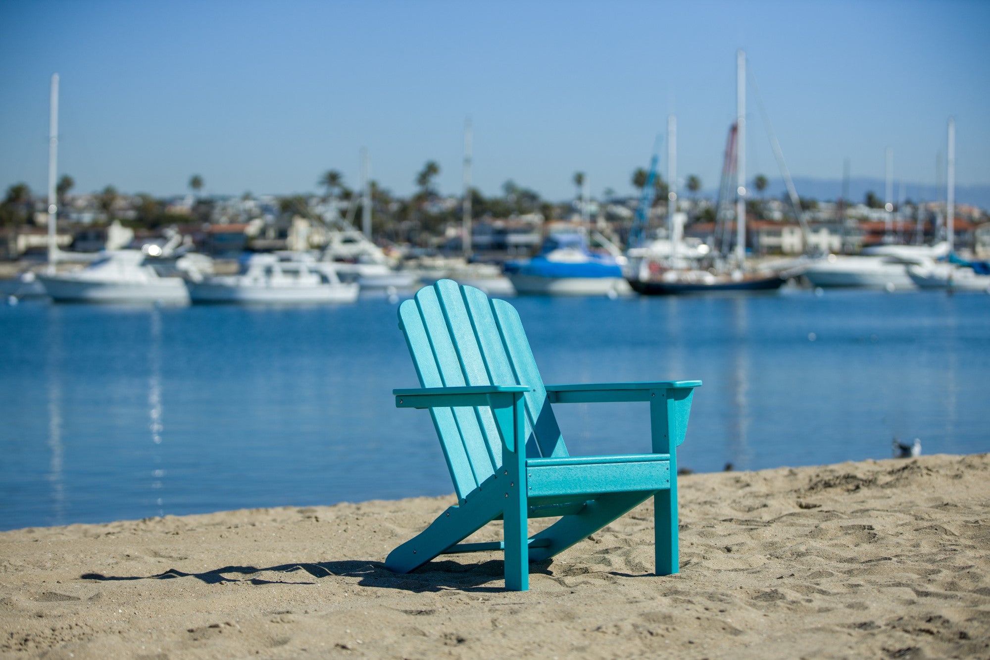 LuXeo Marina HDPE Outdoor Adirondack Chair