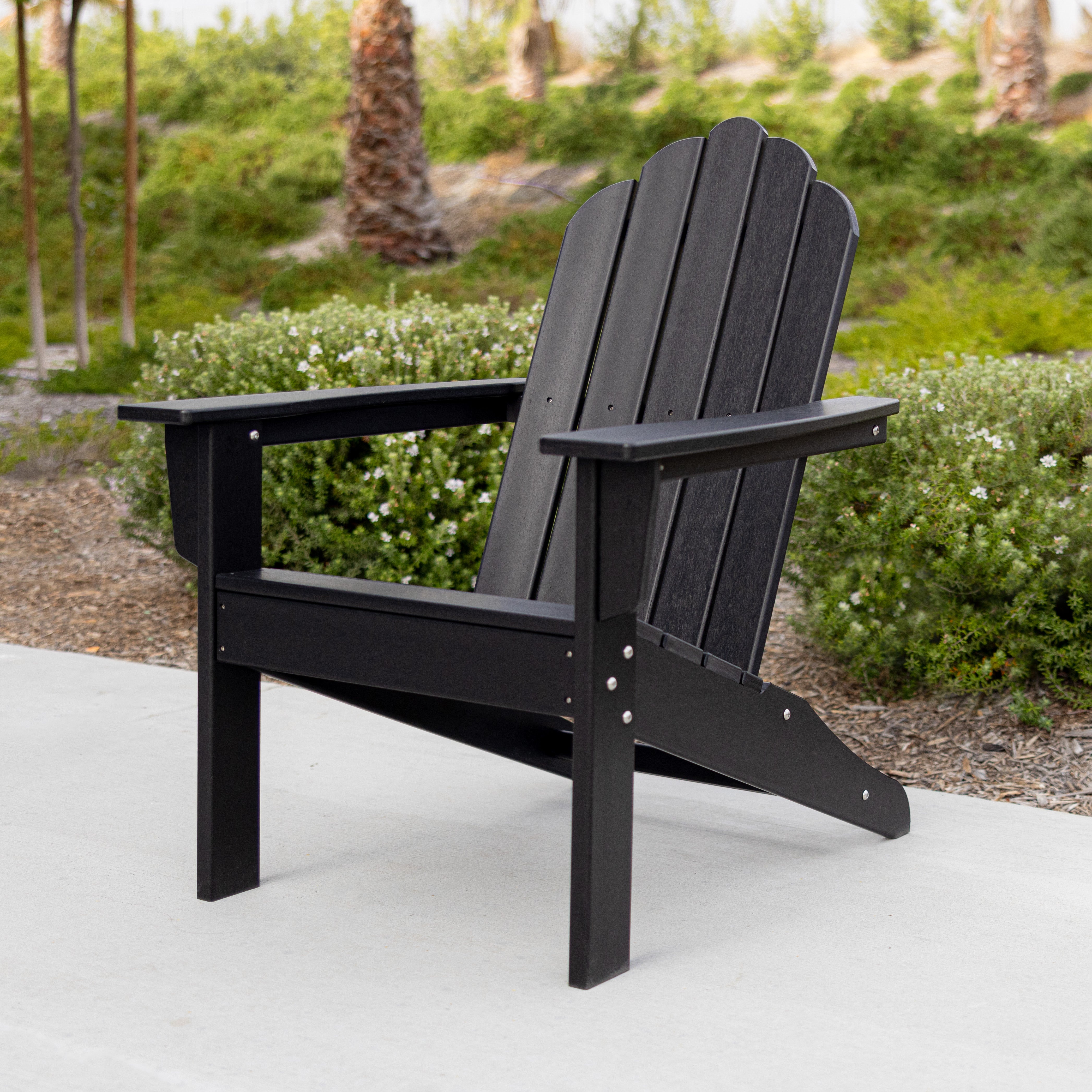 LuXeo Marina HDPE Outdoor Adirondack Chair