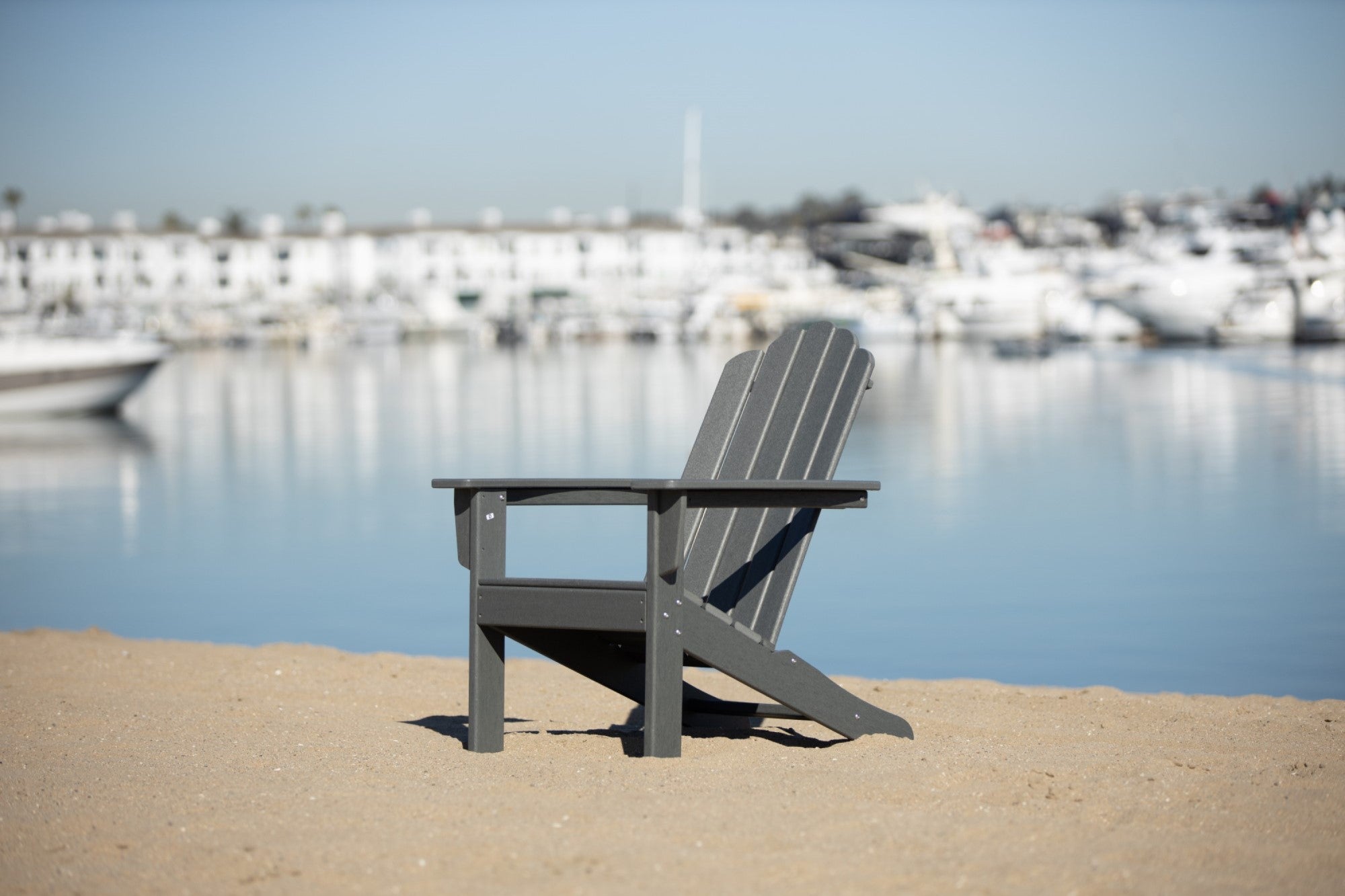 LuXeo Marina HDPE Outdoor Adirondack Chair