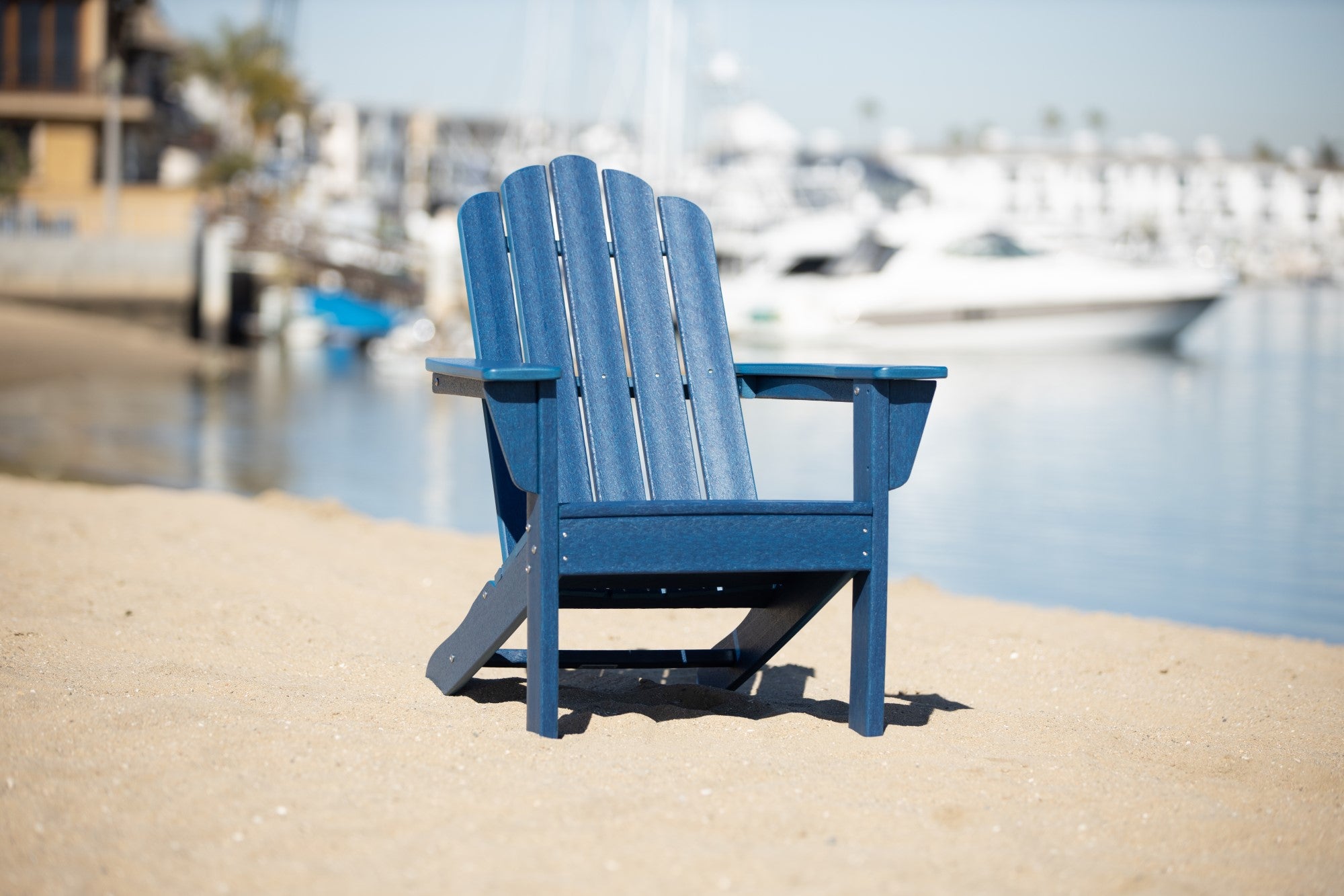 LuXeo Marina HDPE Outdoor Adirondack Chair