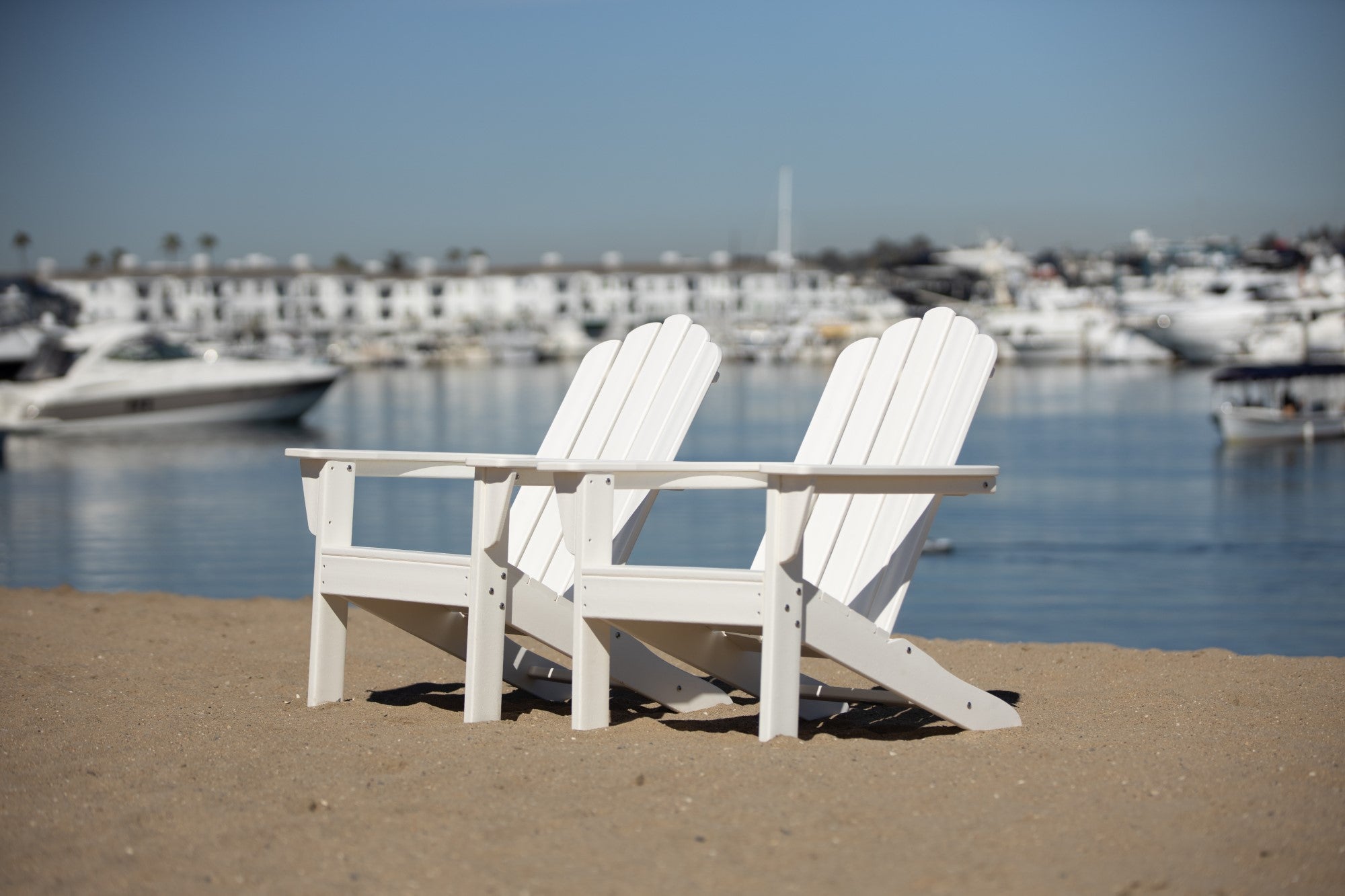 LuXeo Marina HDPE Outdoor Adirondack Chair