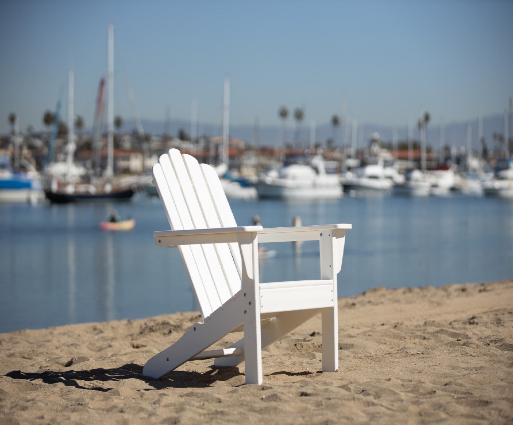 LuXeo Marina HDPE Outdoor Adirondack Chair