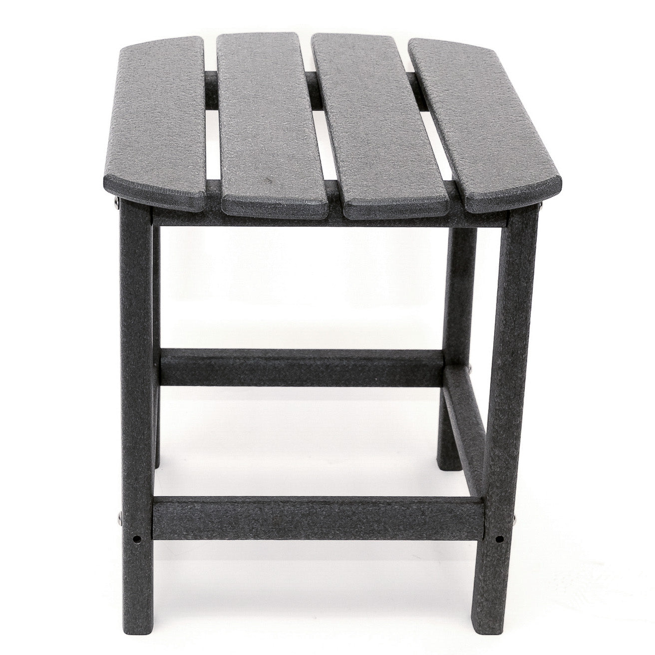 Hampton HDPE Adirondack Chair with Hideaway Ottoman and Table Set (3-PIece)