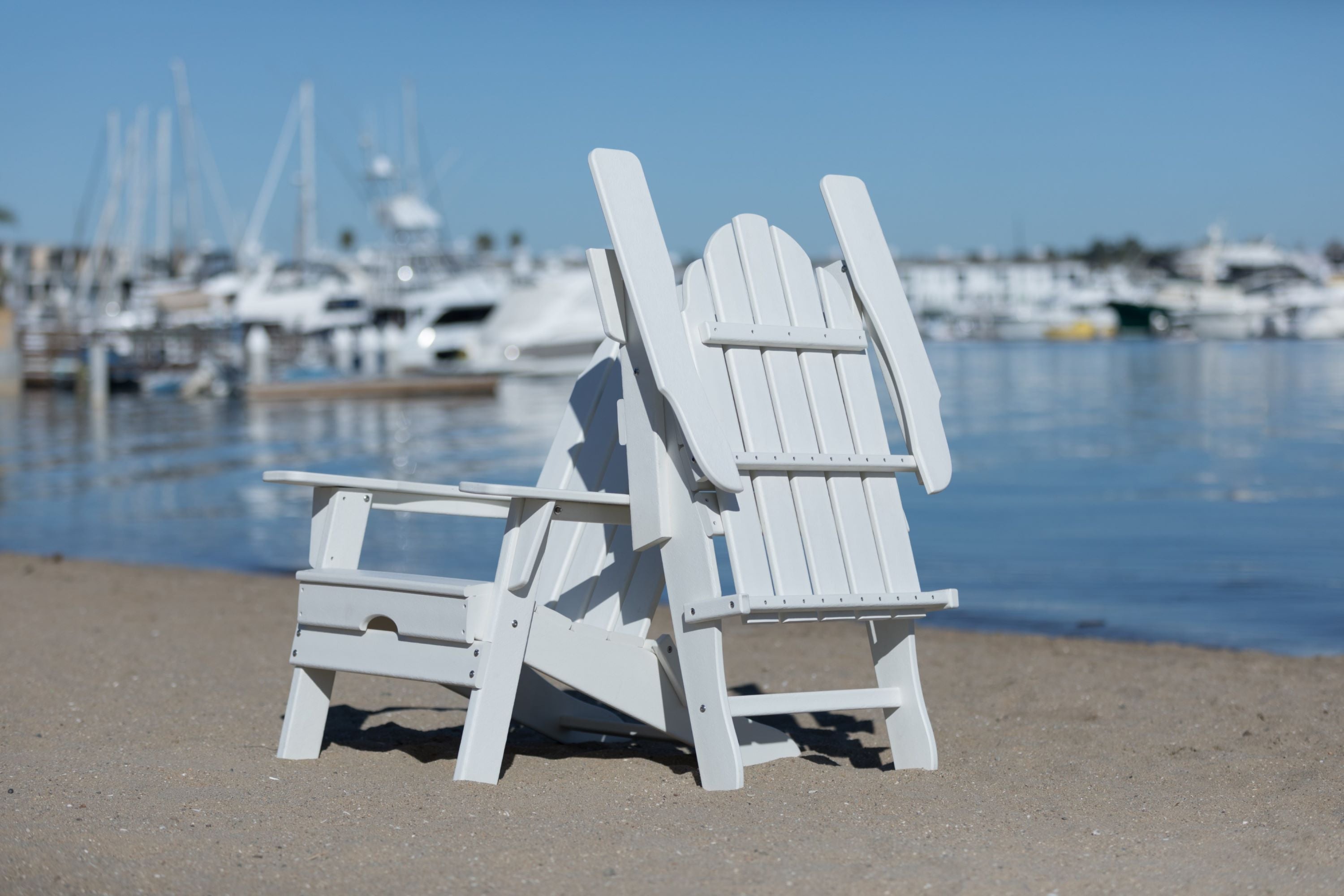 Balboa HDPE Recycled Plastic Folding Adirondack Chair