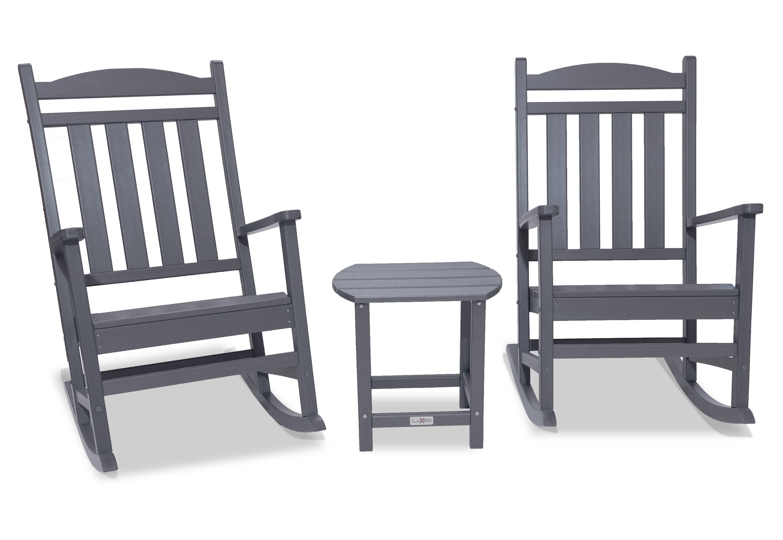 LuXeo Stanton Rocking Chair, 3-Piece Set
