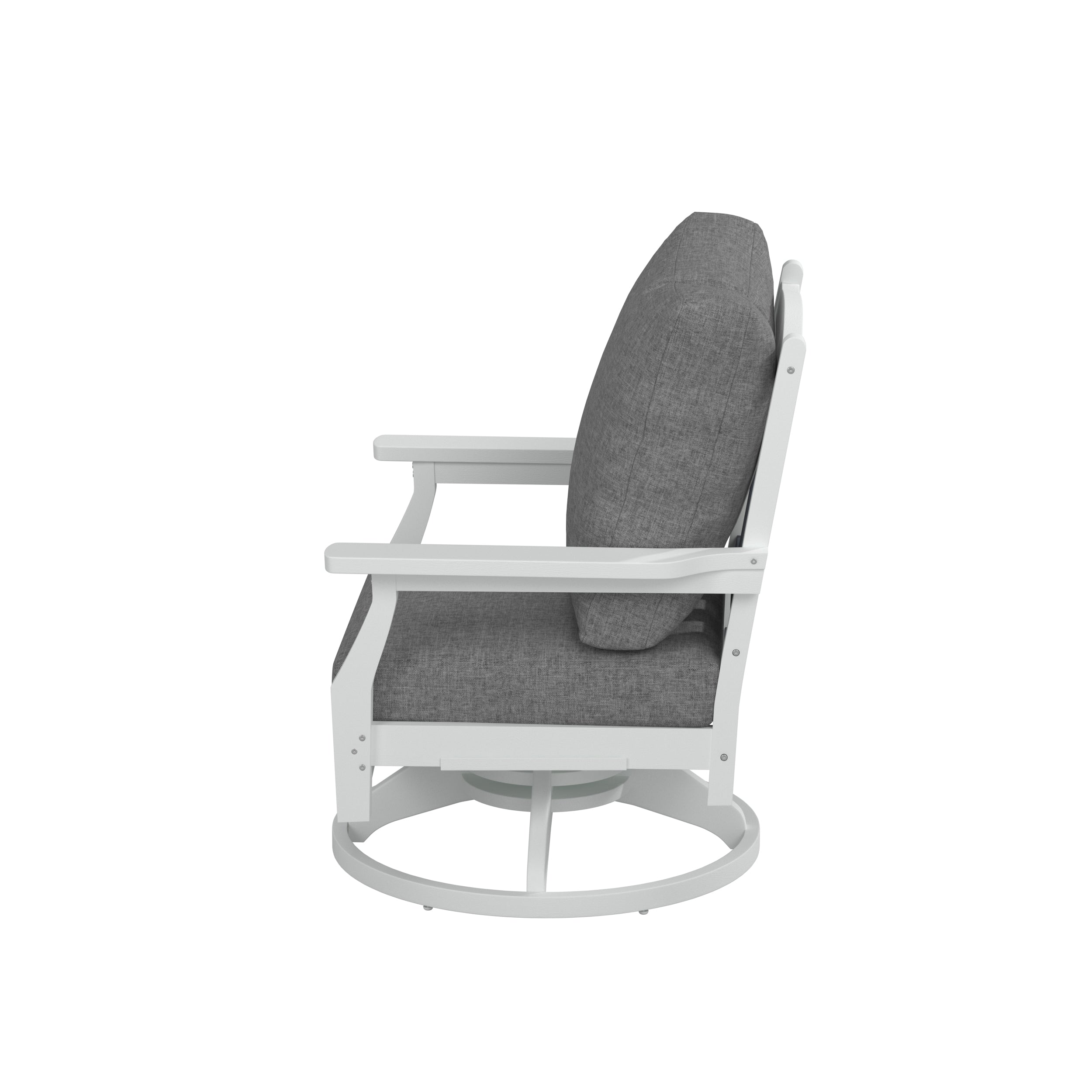 Aspen Rock/Swivel Deep Seating Chairs-Set of 2