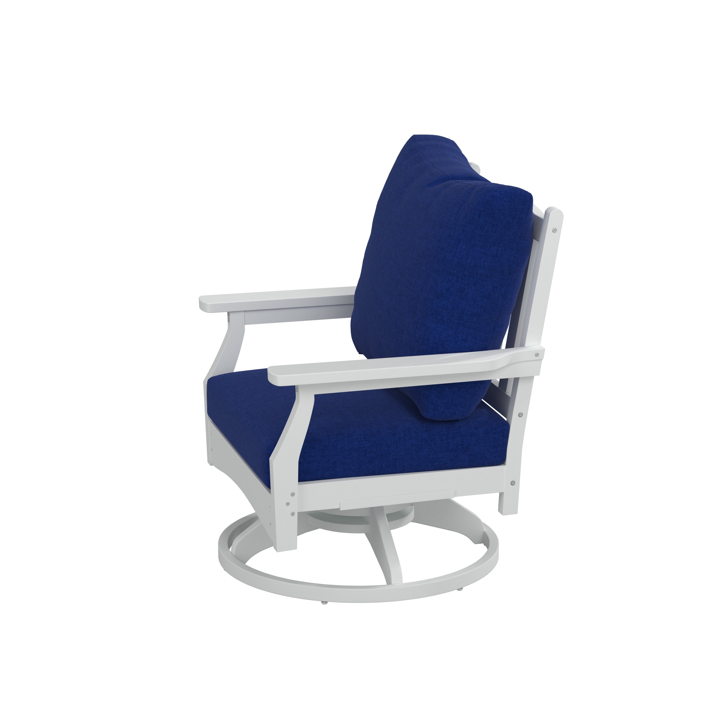 Aspen Rock/Swivel Deep Seating Chairs-Set of 2