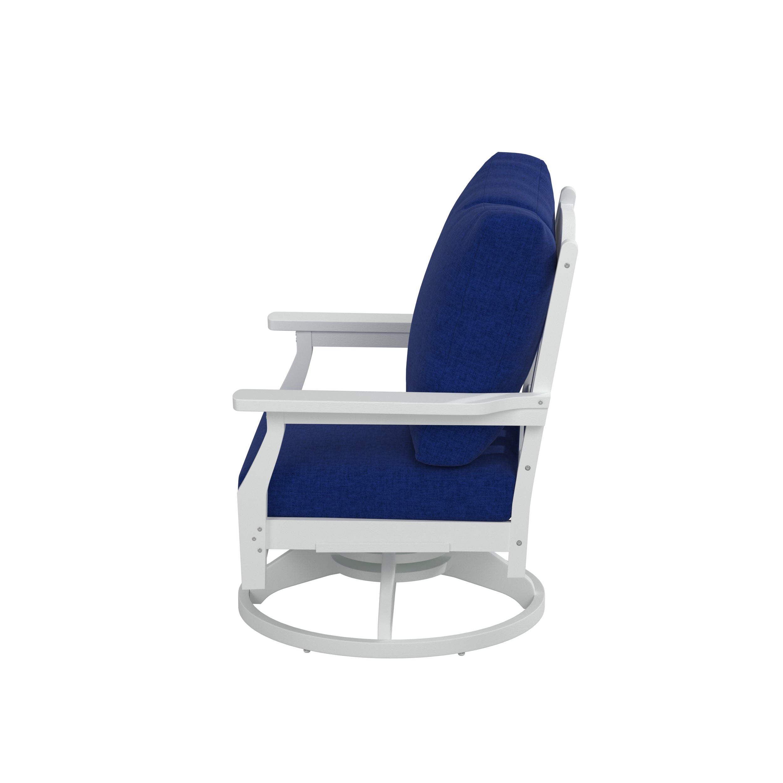 Aspen Rock/Swivel Deep Seating Chairs-Set of 2