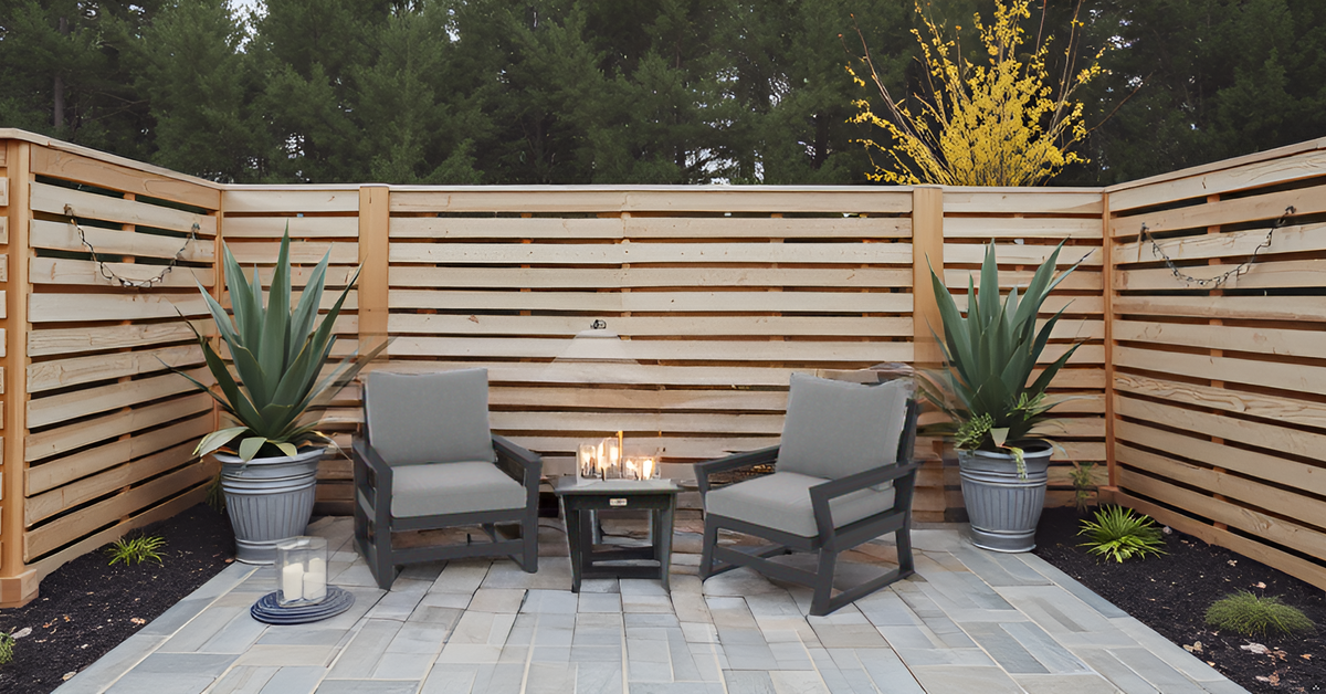 LuXeo Malibu Deep Seating Conversation Set with a Side Table, Gray ( 3-Piece)