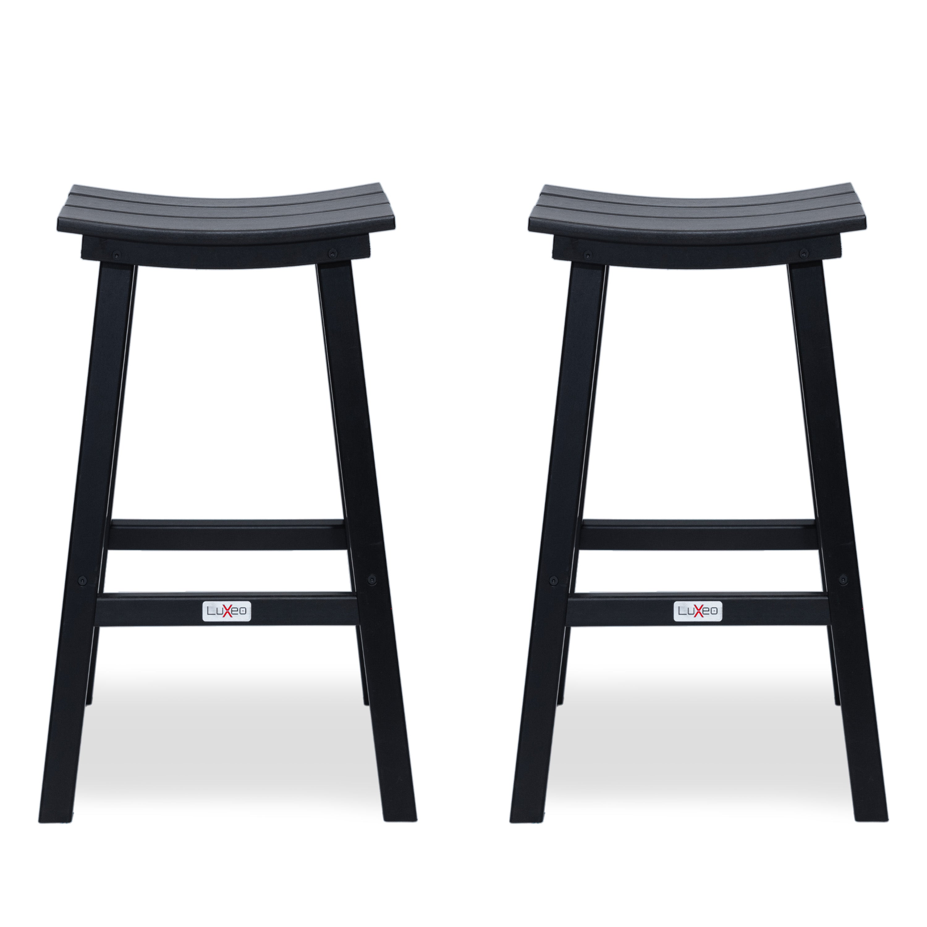 LuXeo Bailey Bar Stool, Set of 2