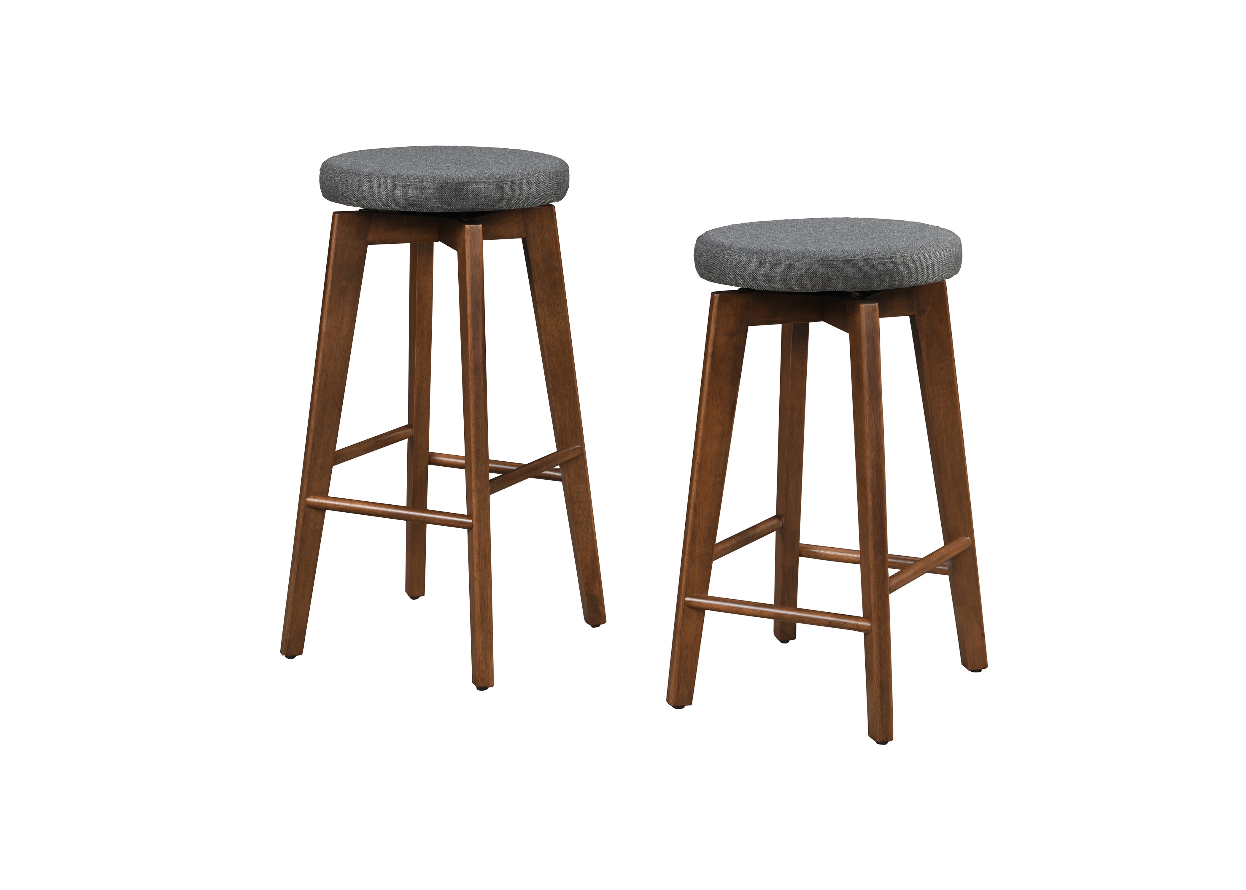 LuXeo Serena Swivel Bar Stools ( Set of 2)
