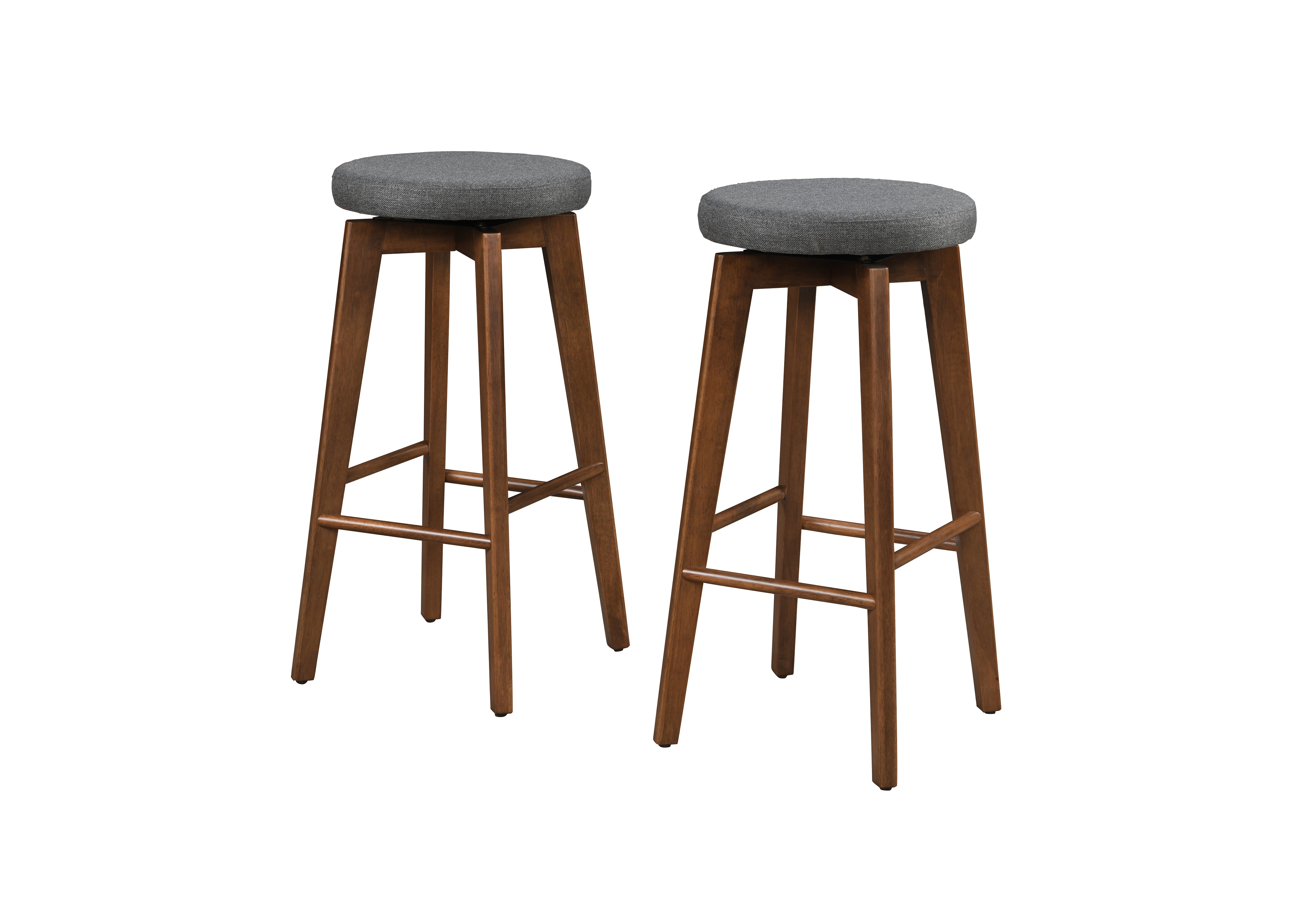 LuXeo Serena Swivel Bar Stools ( Set of 2)