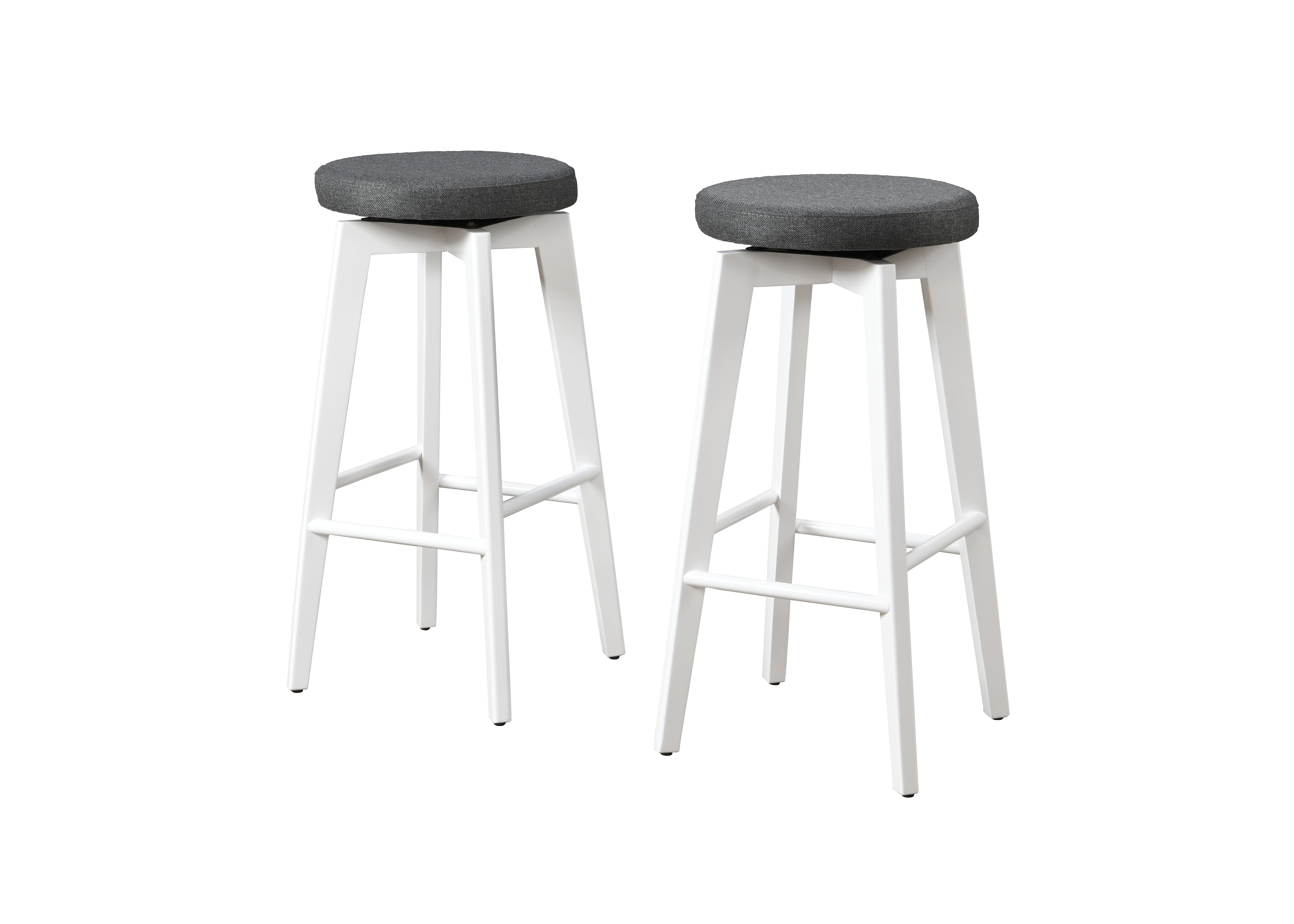 LuXeo Serena Swivel Bar Stools ( Set of 2)