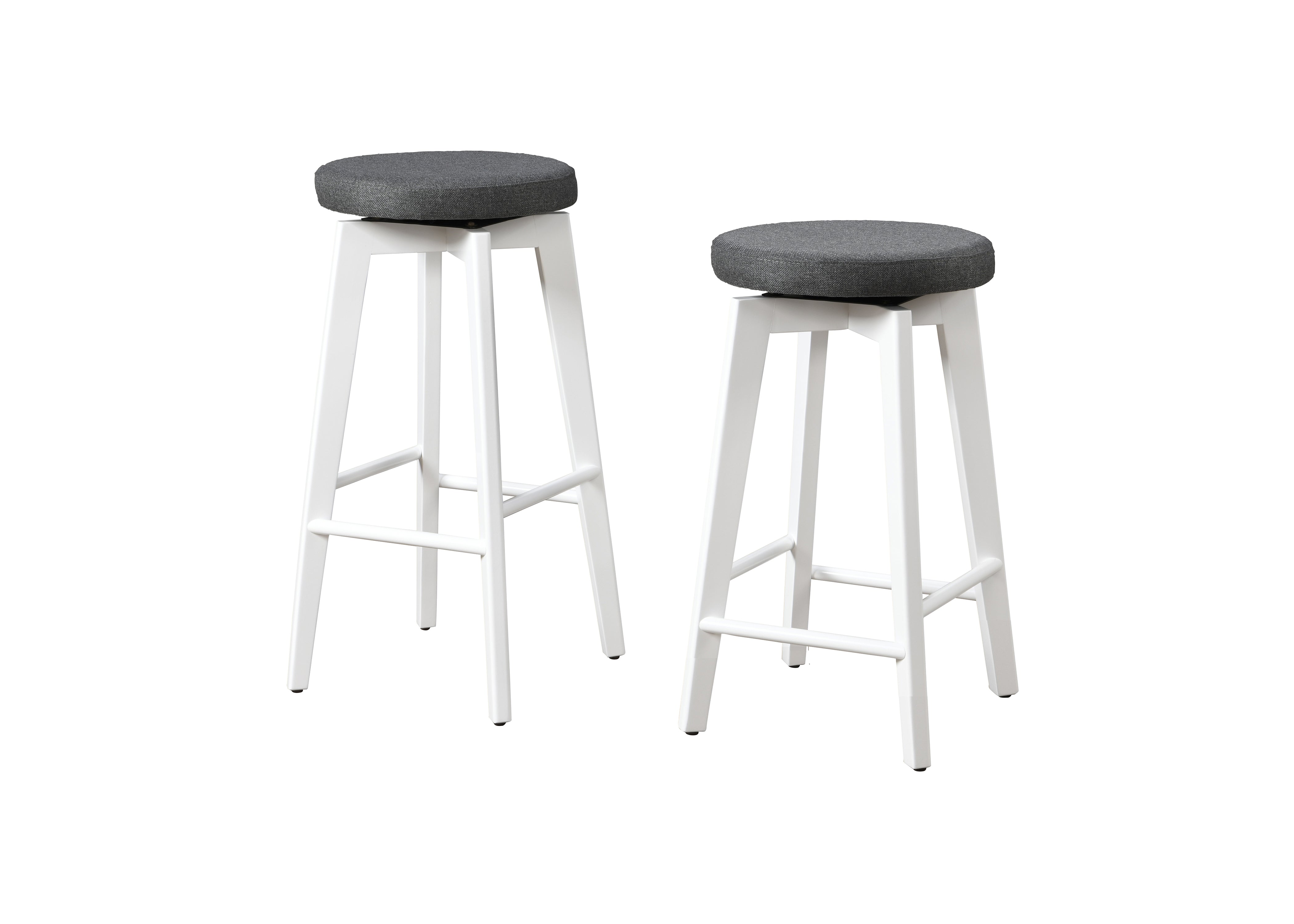 LuXeo Serena Swivel Bar Stools ( Set of 2)