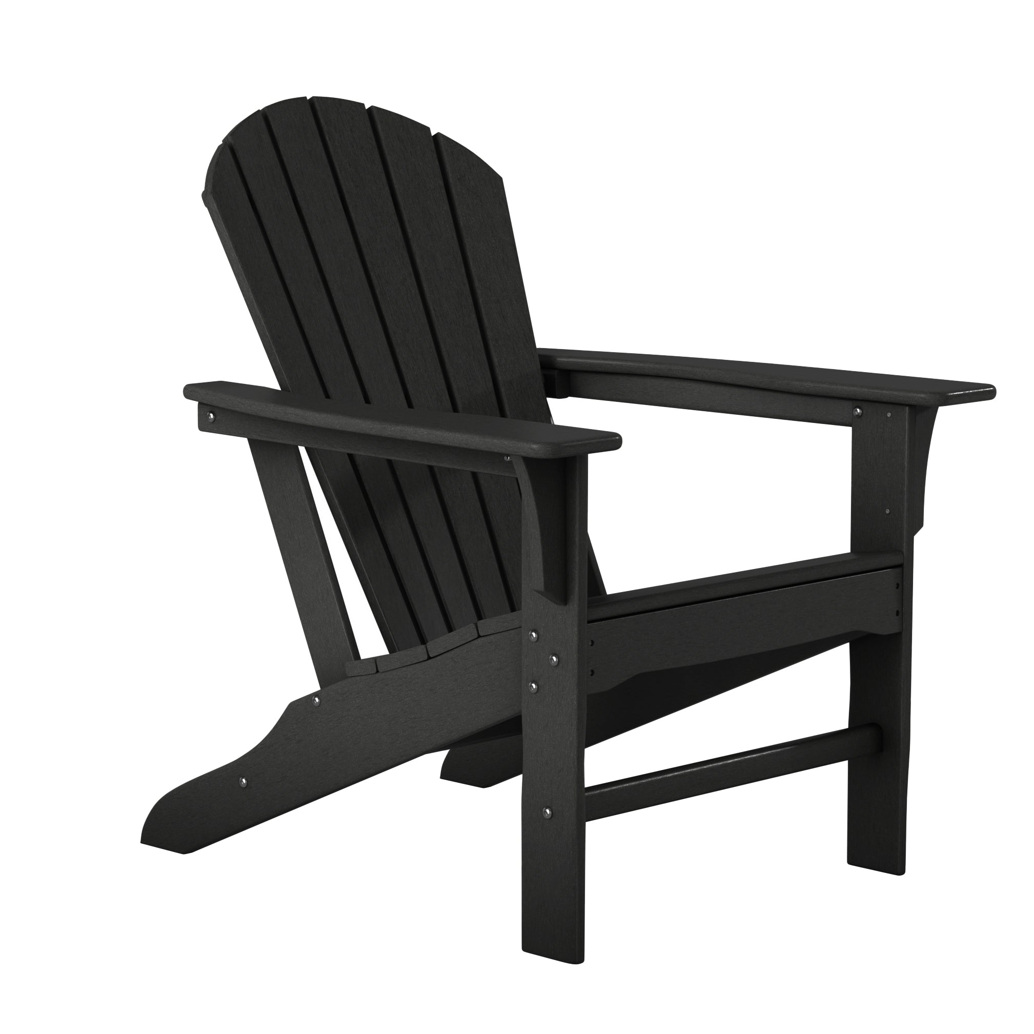 LuXeo Hampton HDPE Recycled Plastic Outdoor Patio Adirondack Chair