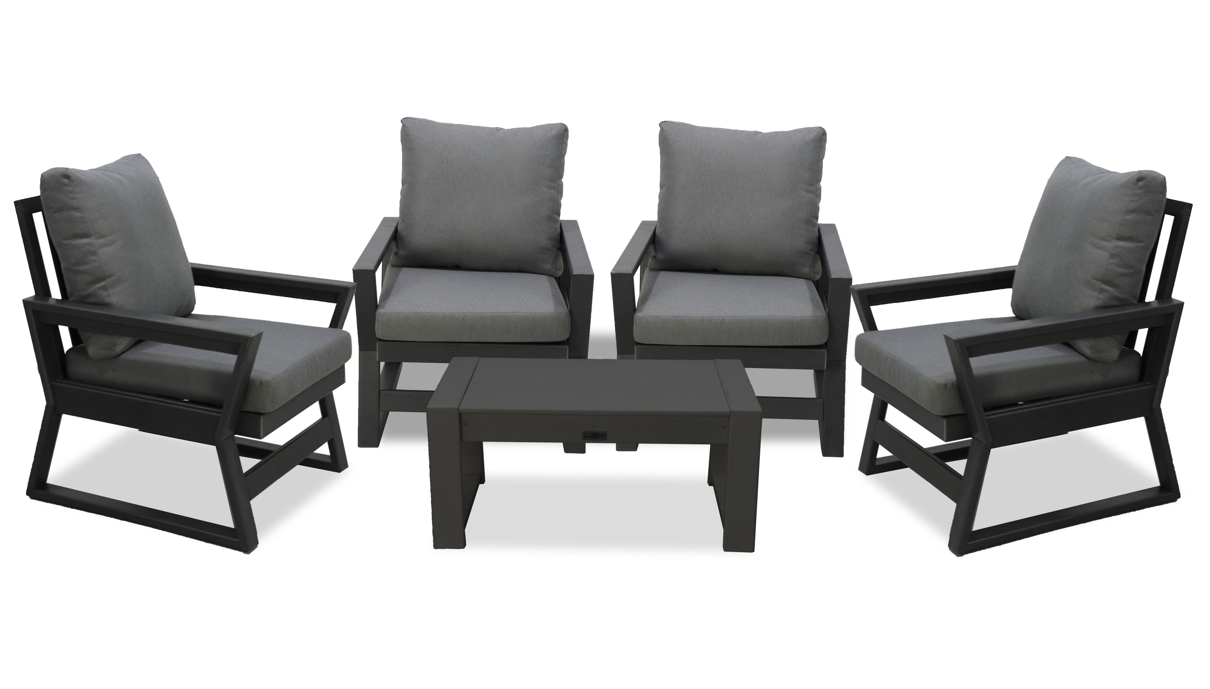 Malibu Deep Seating Chair Set, 3-Piece or 5-Piece