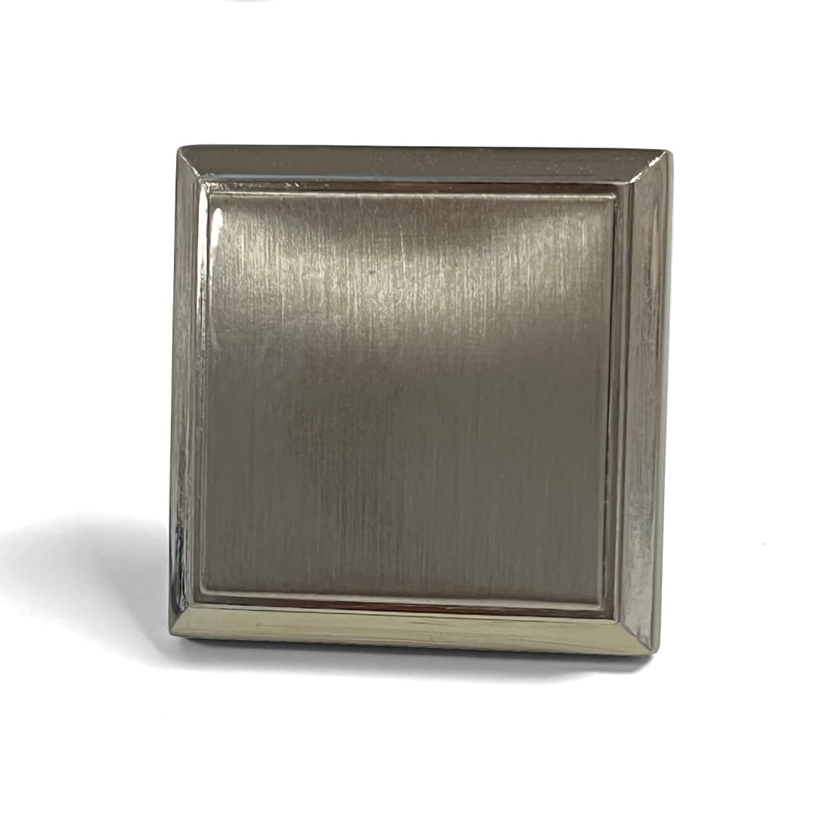 Silver 1/25" Square Cabinet Hardware