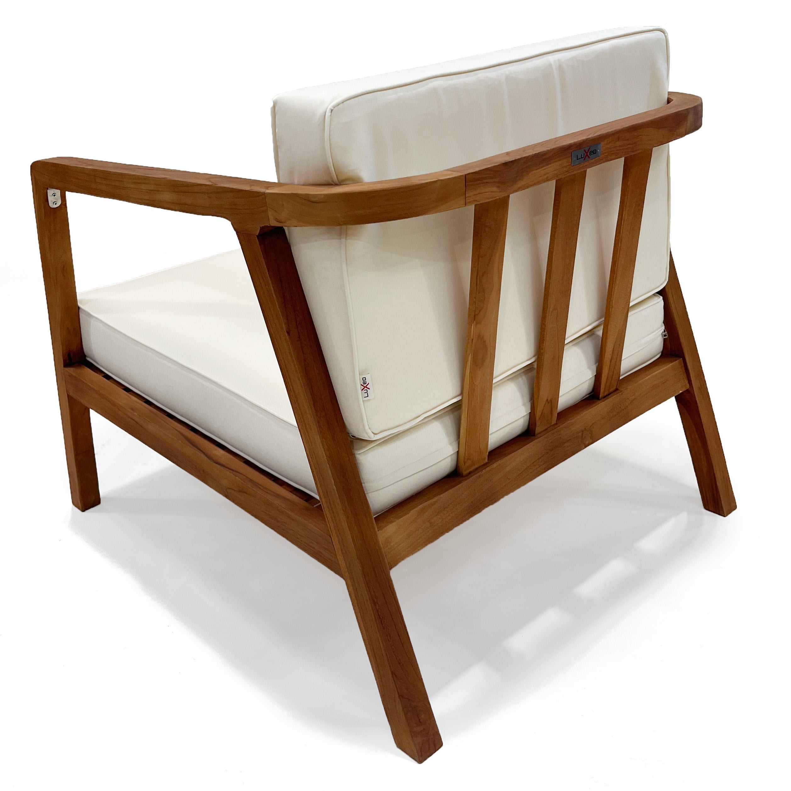 LuXeo Sumatra Teak Deep Seating Set, 4-Piece