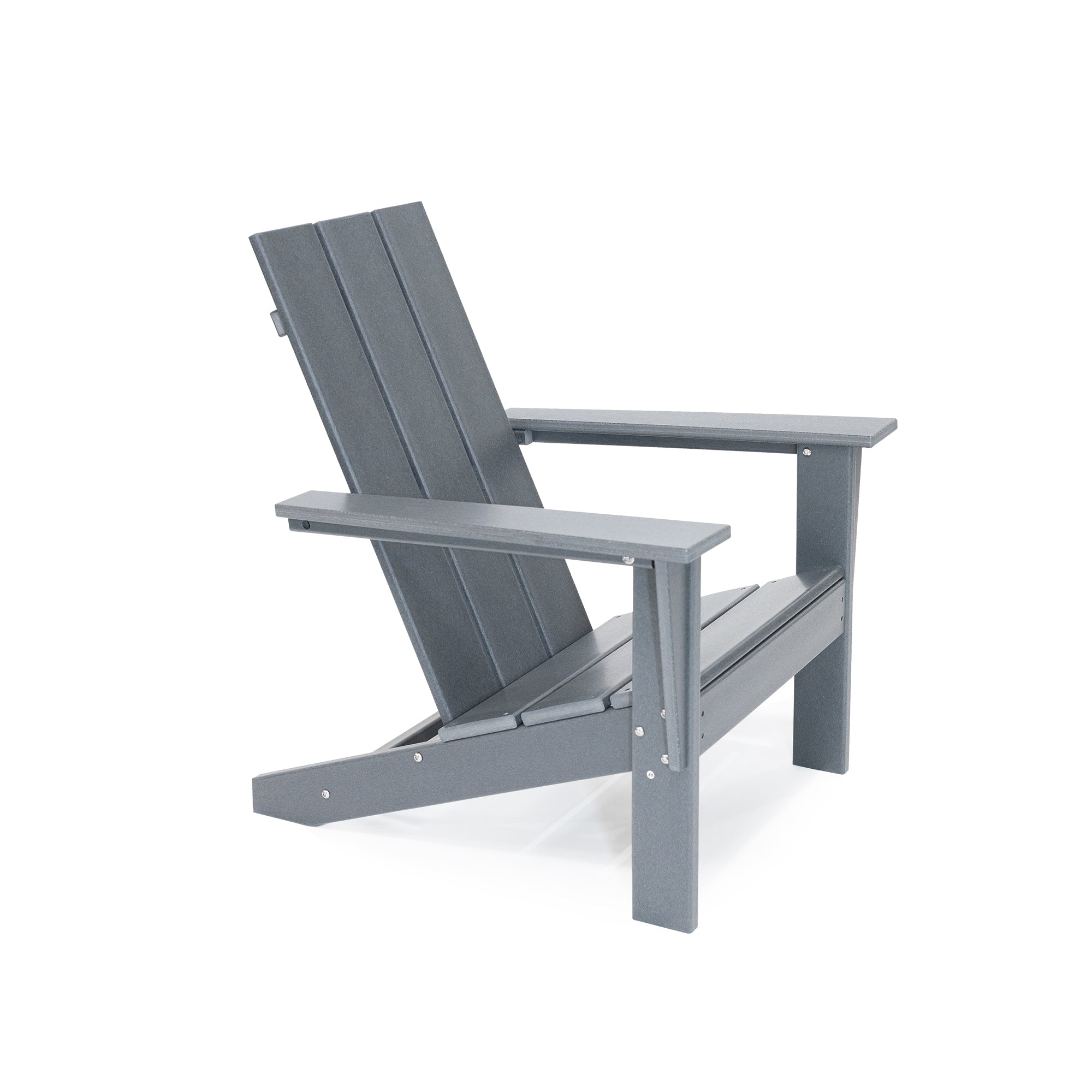 Arcadia Outdoor Patio Adirondack Chair and Table Set (3-Piece)