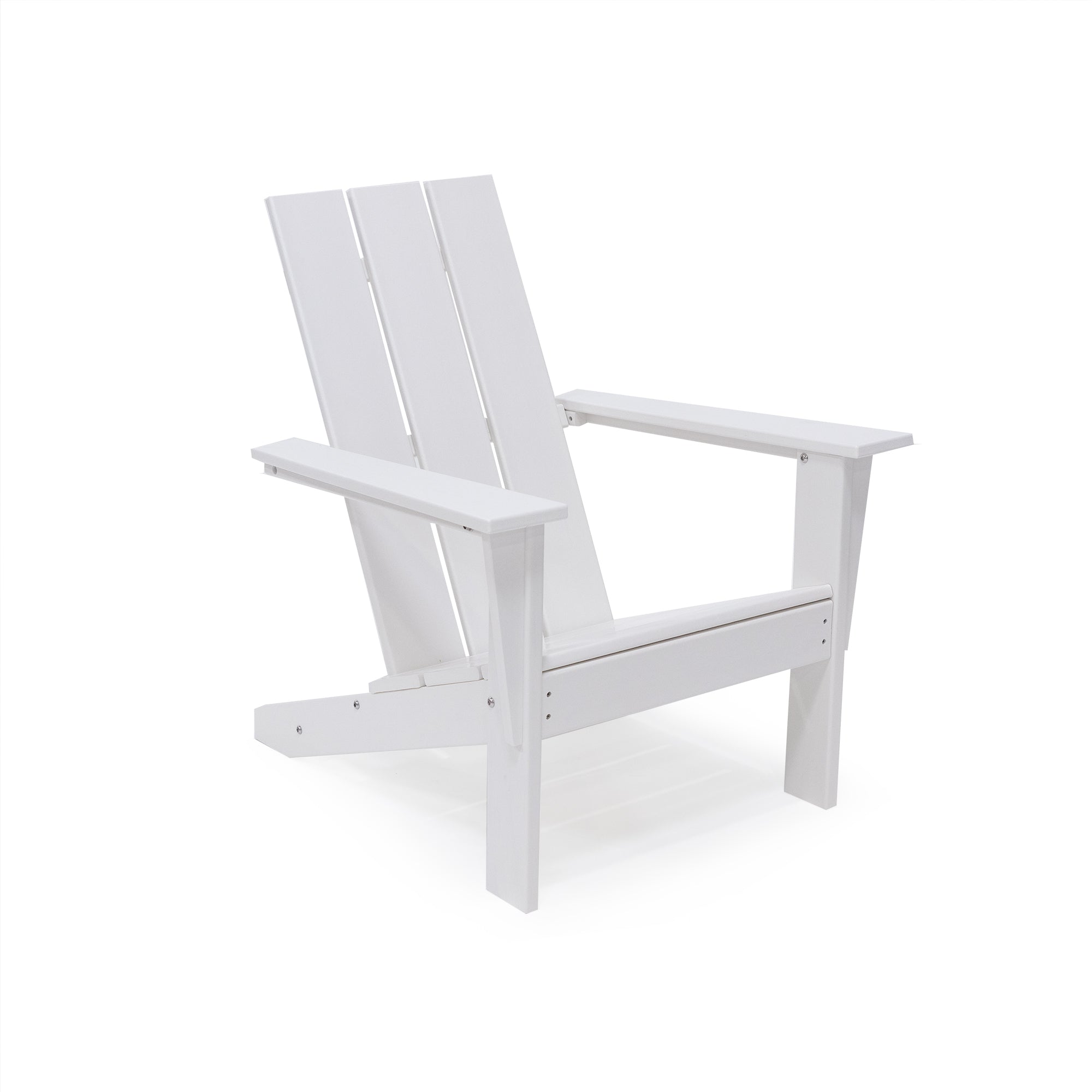 LuXeo Arcadia Outdoor Patio Adirondack Chair and Table Set (3-Piece)