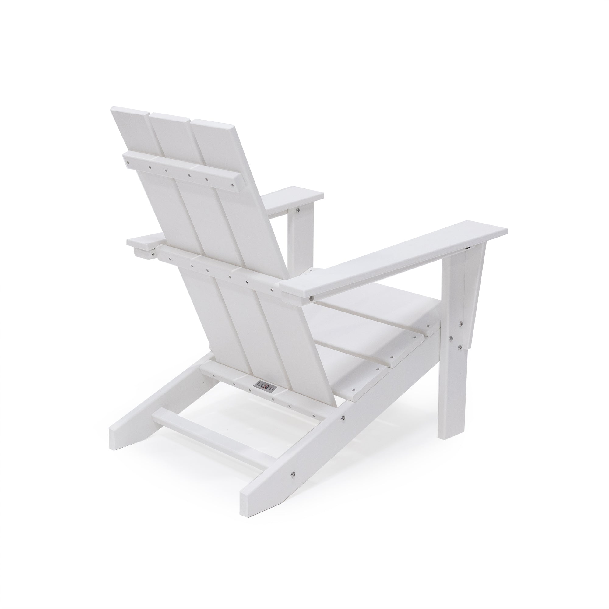 LuXeo Arcadia Outdoor Patio Adirondack Chair and Table Set (3-Piece)