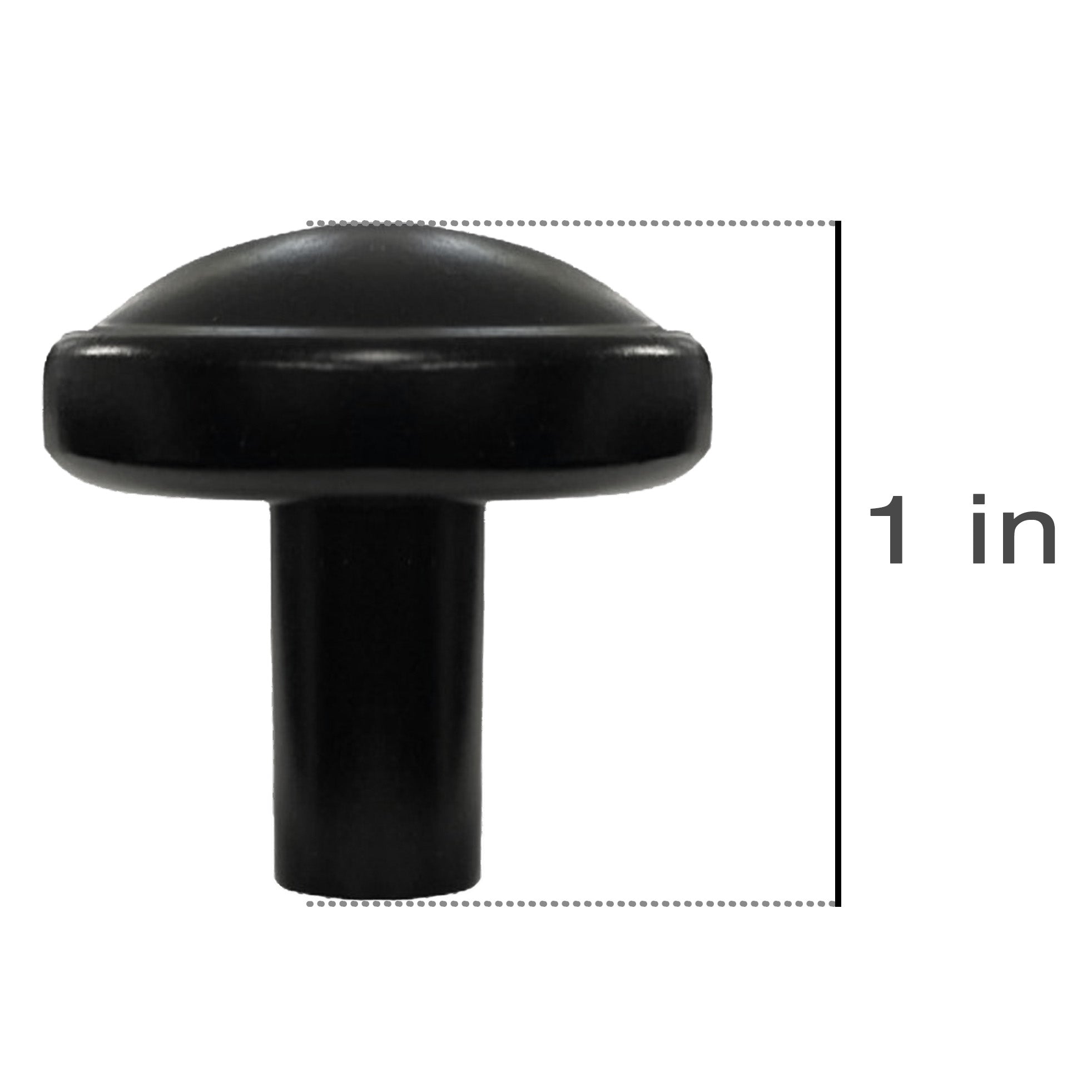 Black Round Cabinet Hardware