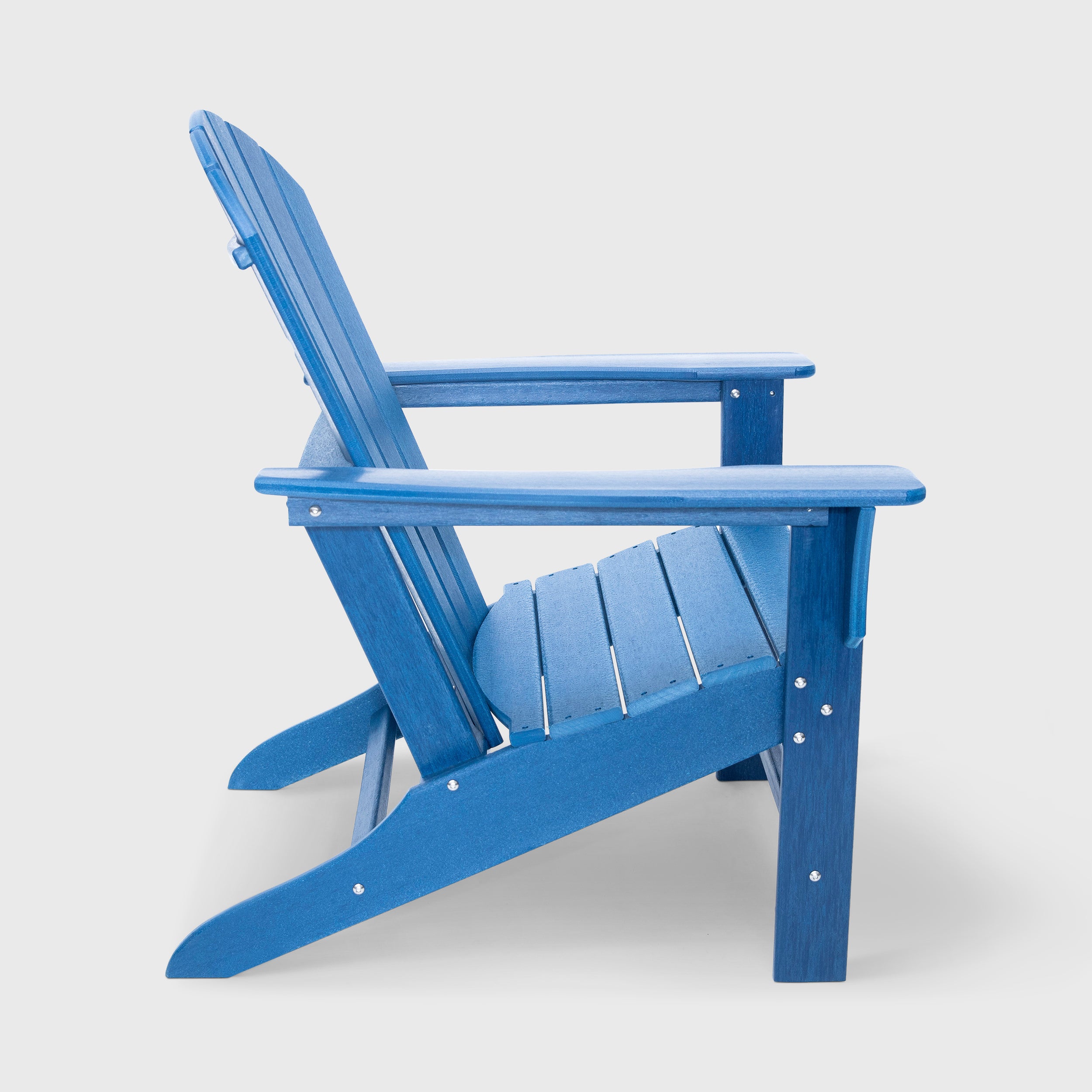 Hampton  Outdoor Patio Adirondack Chairs and Table Set (3-Piece)