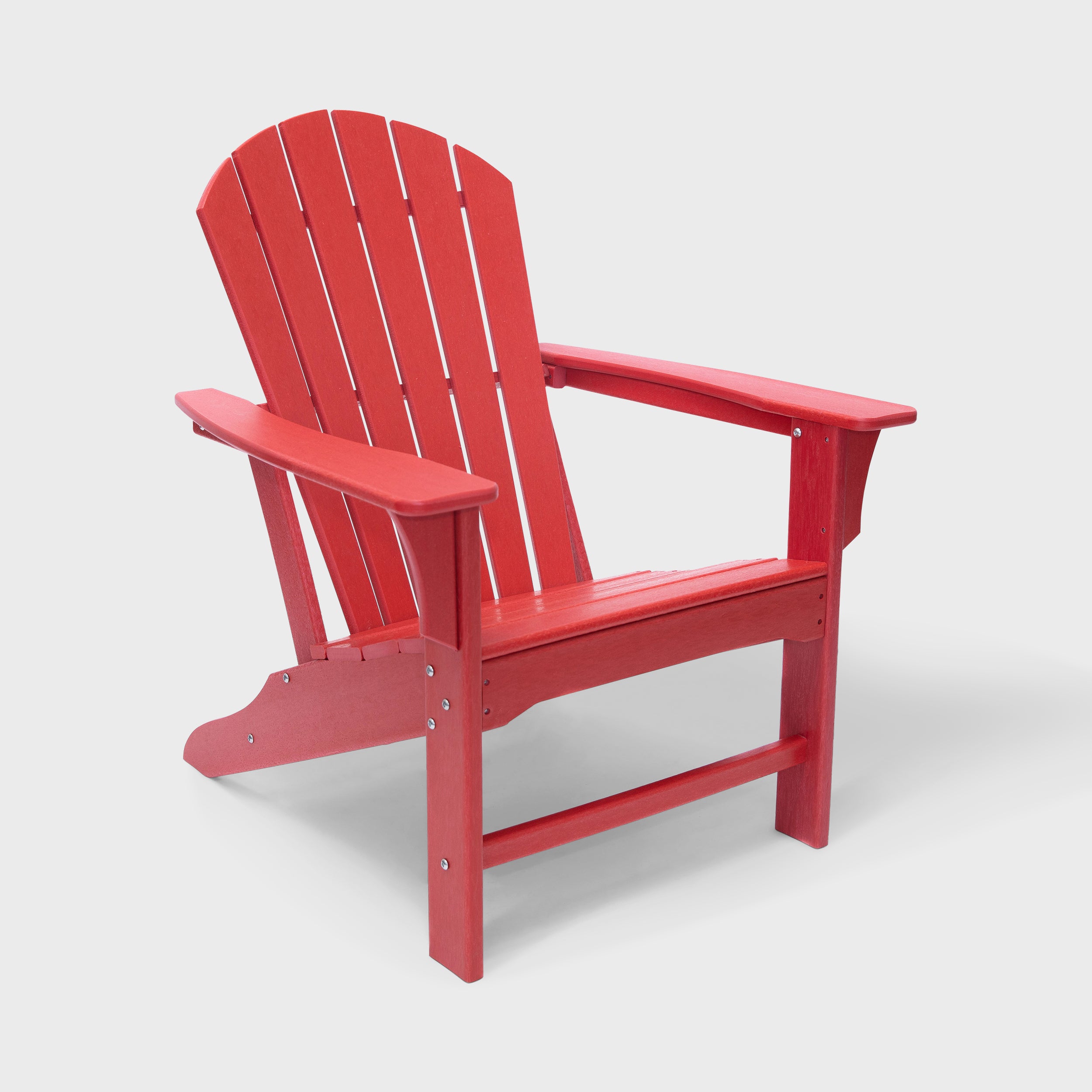 Hampton  Outdoor Patio Adirondack Chairs and Table Set (3-Piece)