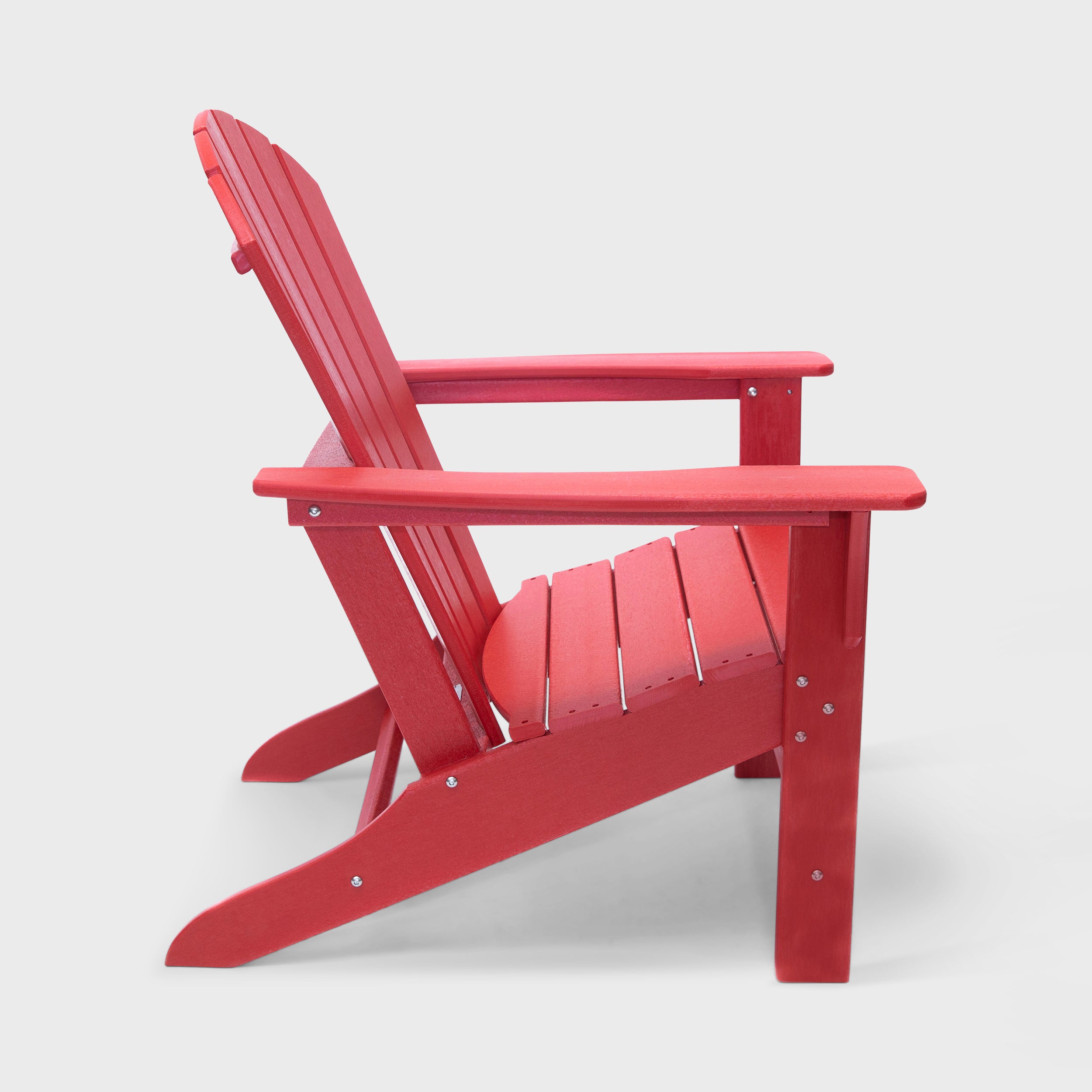 Hampton  Outdoor Patio Adirondack Chairs and Table Set (3-Piece)