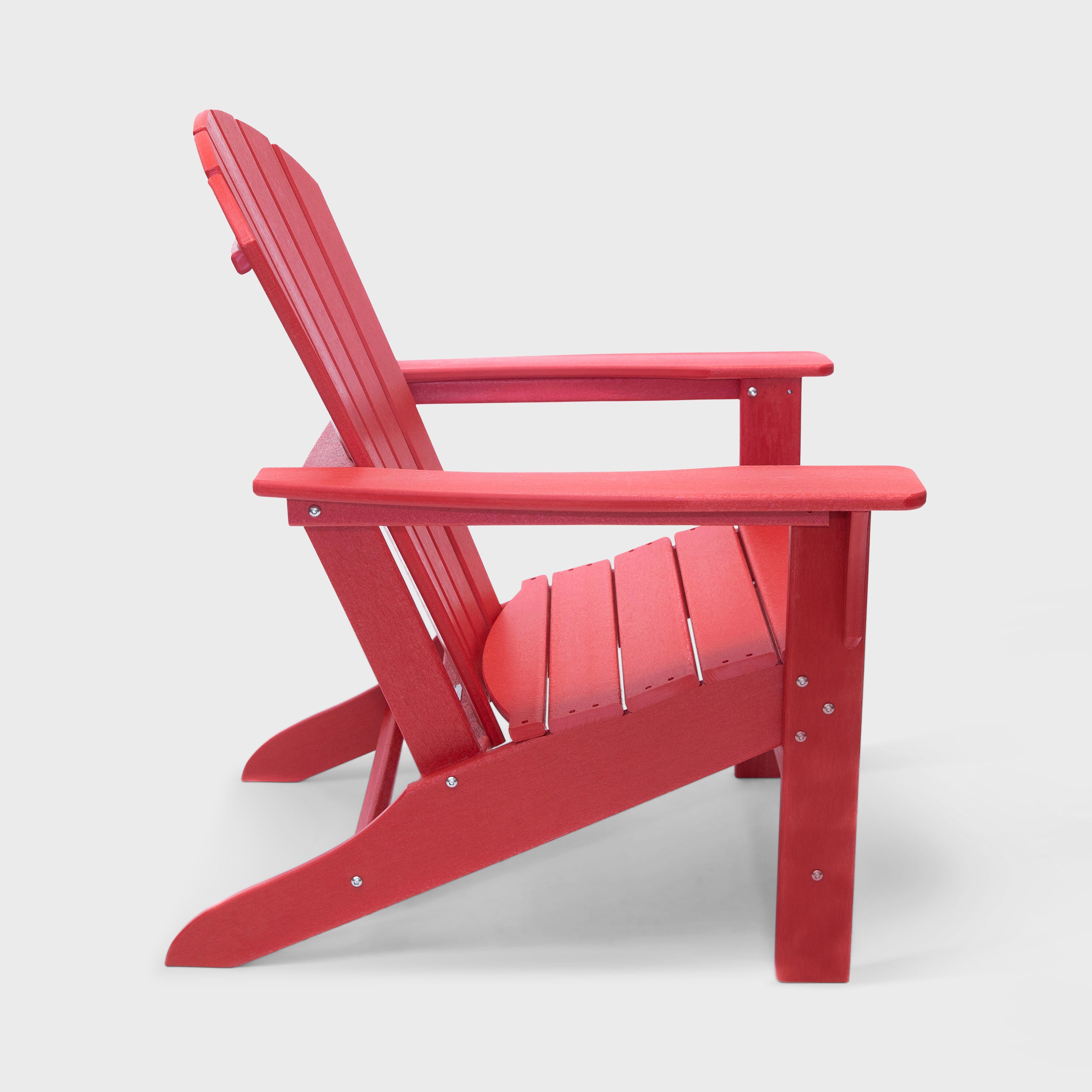 Hampton Outdoor Patio Adirondack Chairs and Table Set