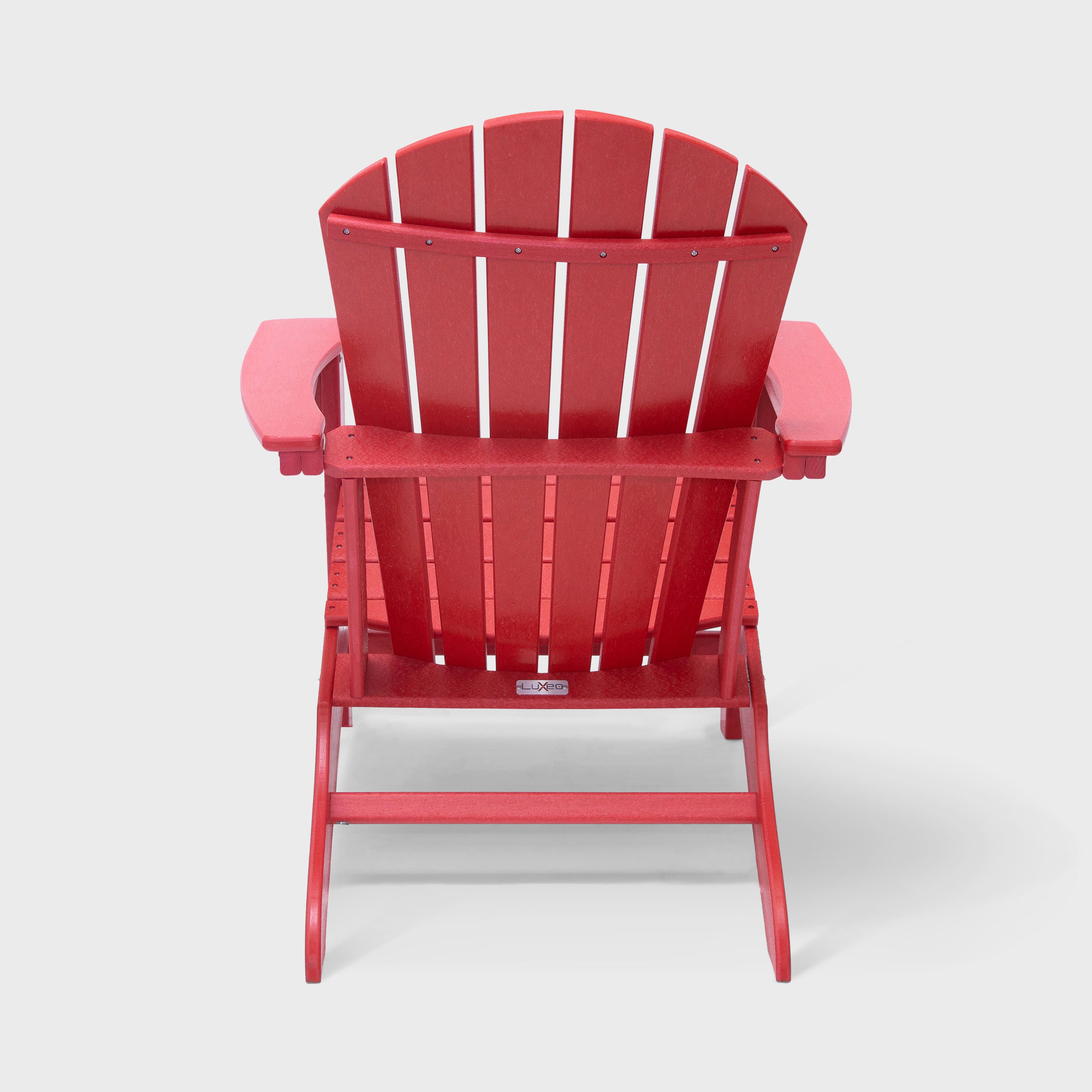 Hampton  Outdoor Patio Adirondack Chairs and Table Set (3-Piece)