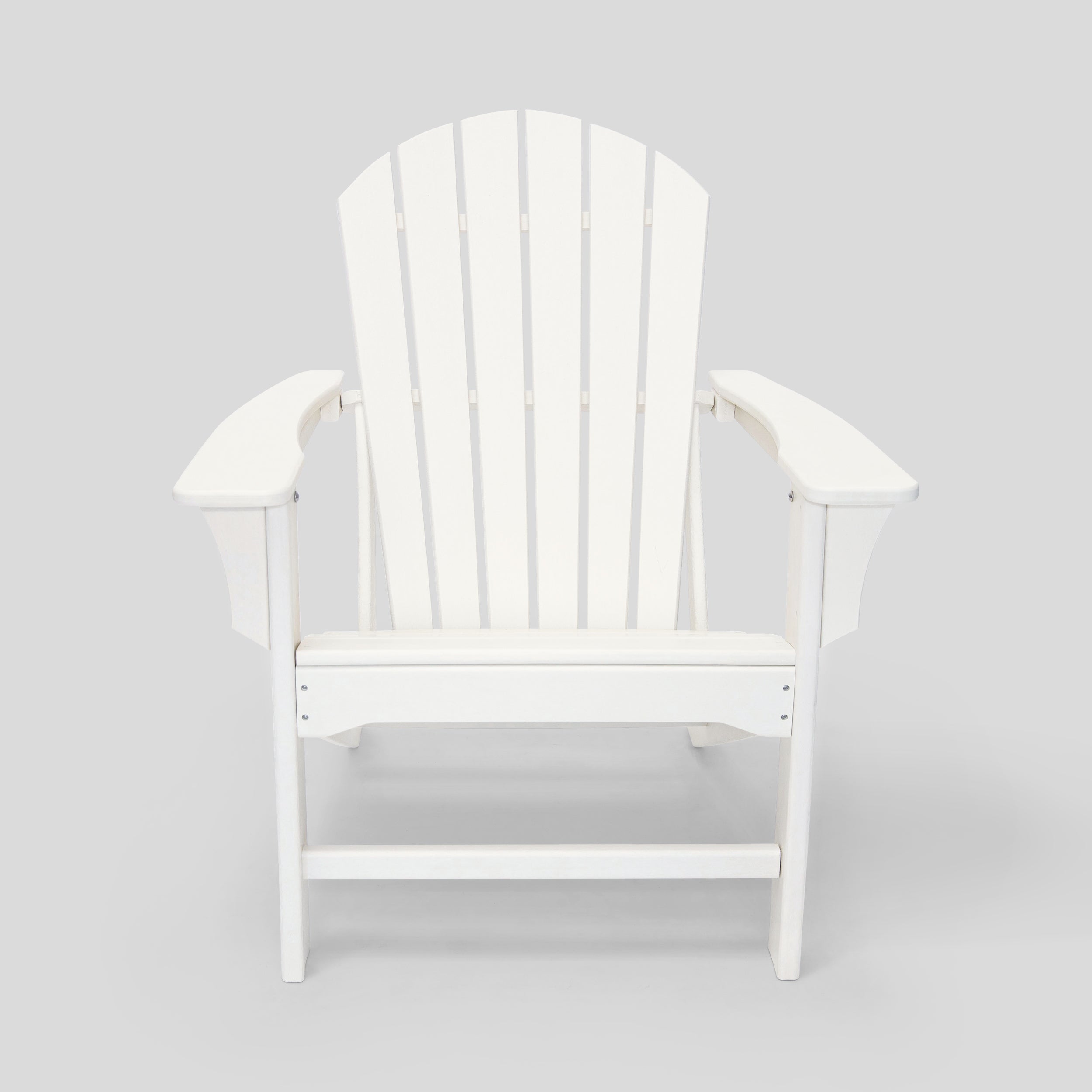 LuXeo Hampton HDPE Recycled Plastic Outdoor Patio Adirondack Chair