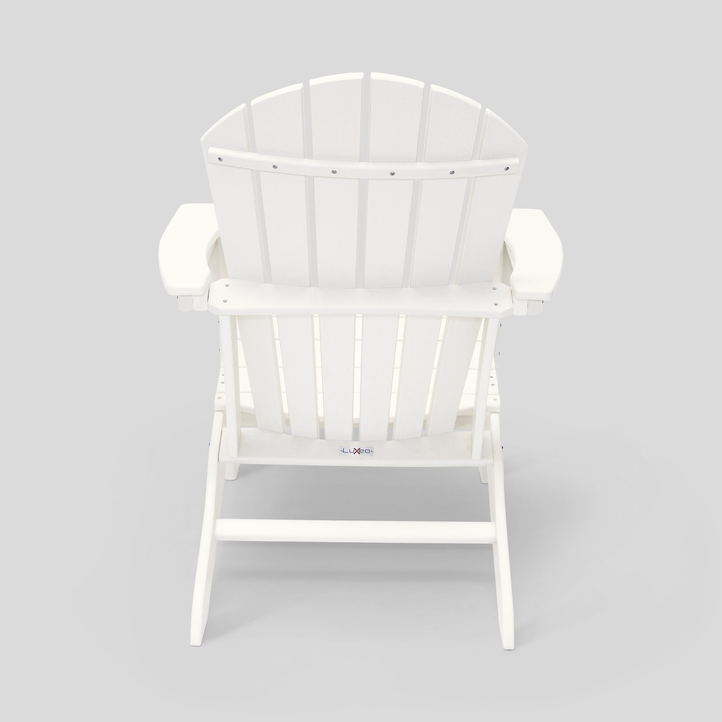 Hampton  Outdoor Patio Adirondack Chairs and Table Set (3-Piece)
