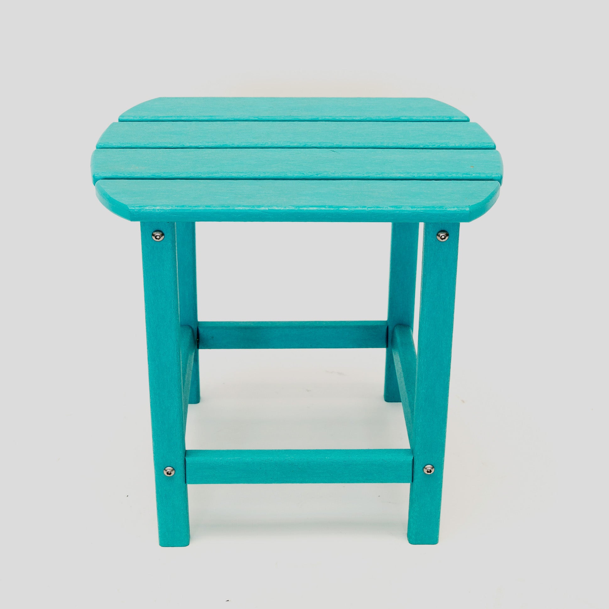 Marina HDPE Recycled Plastic Outdoor Patio Adirondack Chair and Table Set (3-Piece)
