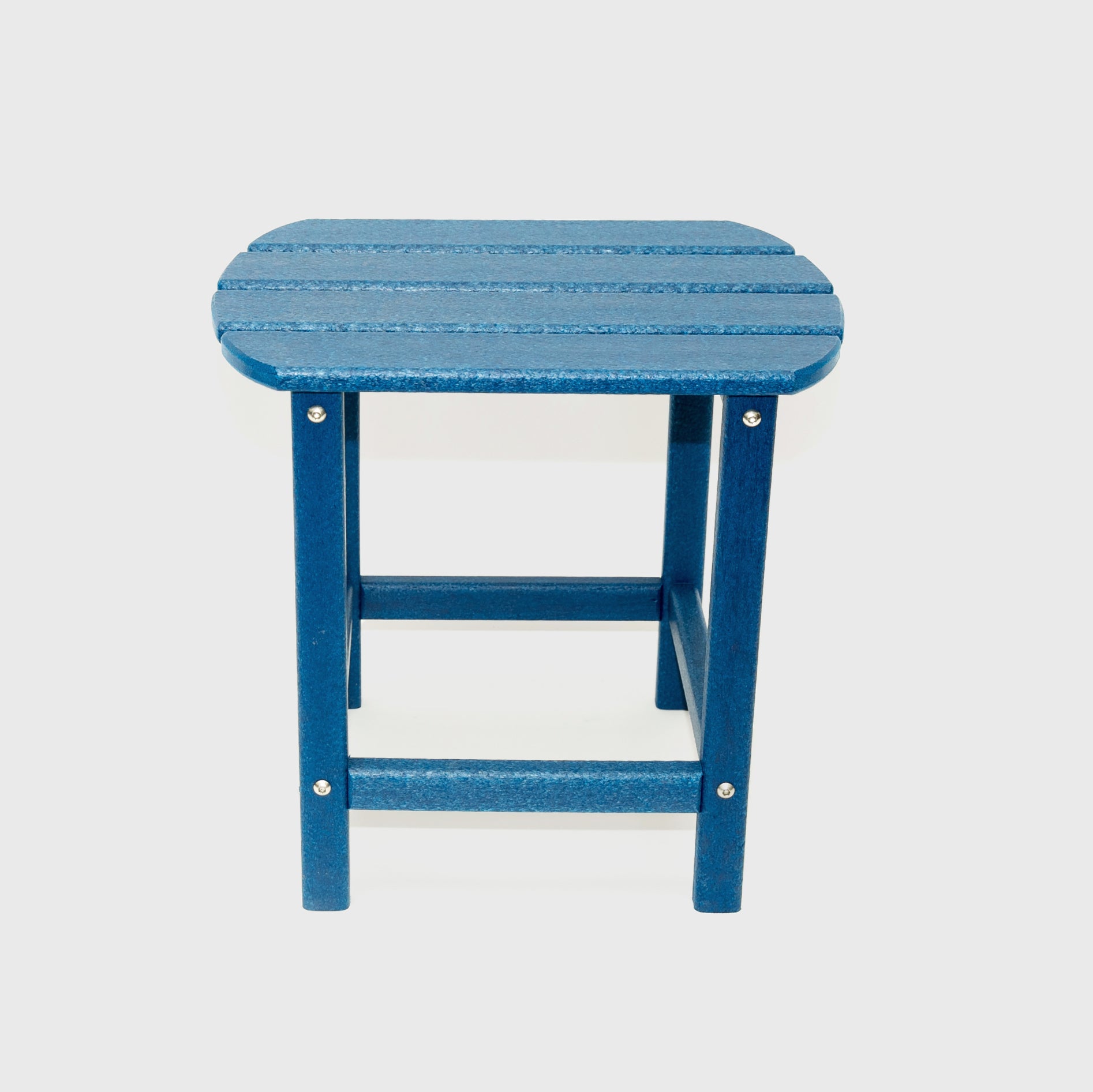 Marina HDPE Recycled Plastic Outdoor Patio Adirondack Chair and Table Set (3-Piece)