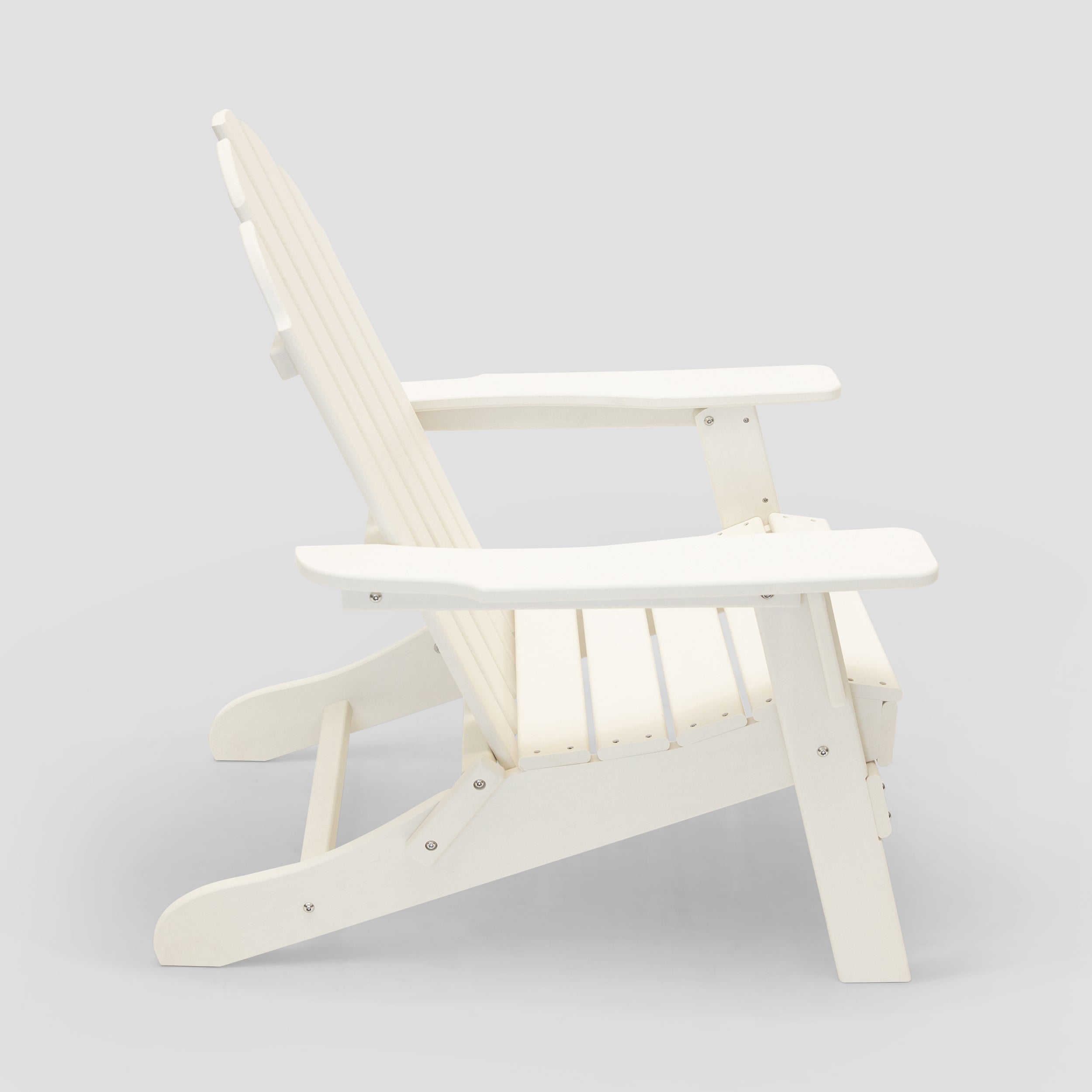 LuXeo Balboa HDPE Recycled Plastic Folding Adirondack Chair