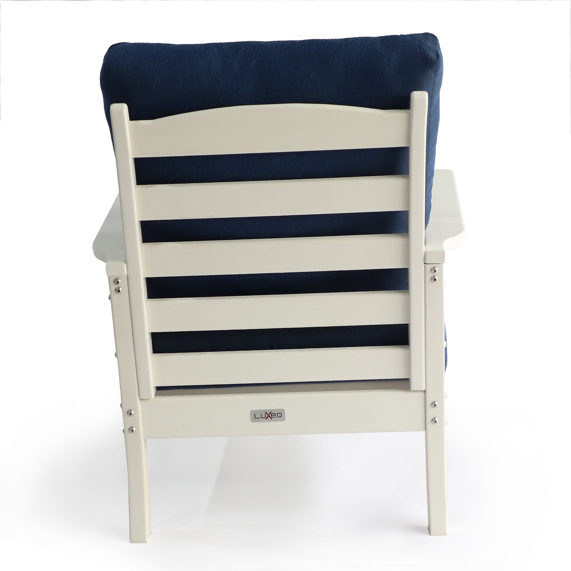 LuXeo Aspen 5PC Deep Seating Chair with Ottoman and End Table