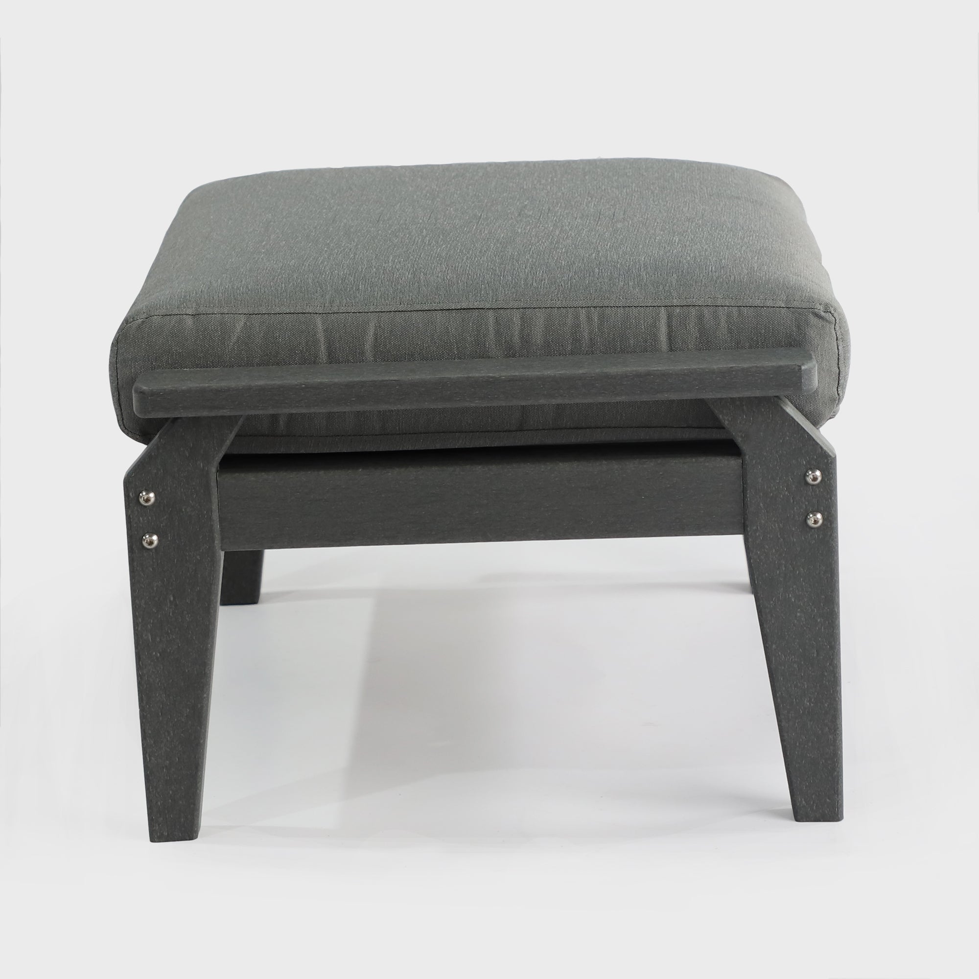 LuXeo Aspen 5PC Deep Seating Chair with Ottoman and End Table