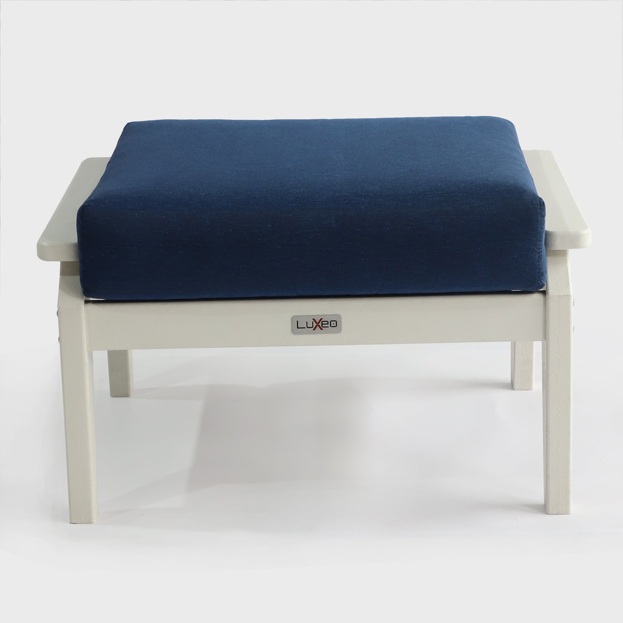 LuXeo Aspen 5PC Deep Seating Chair with Ottoman and End Table