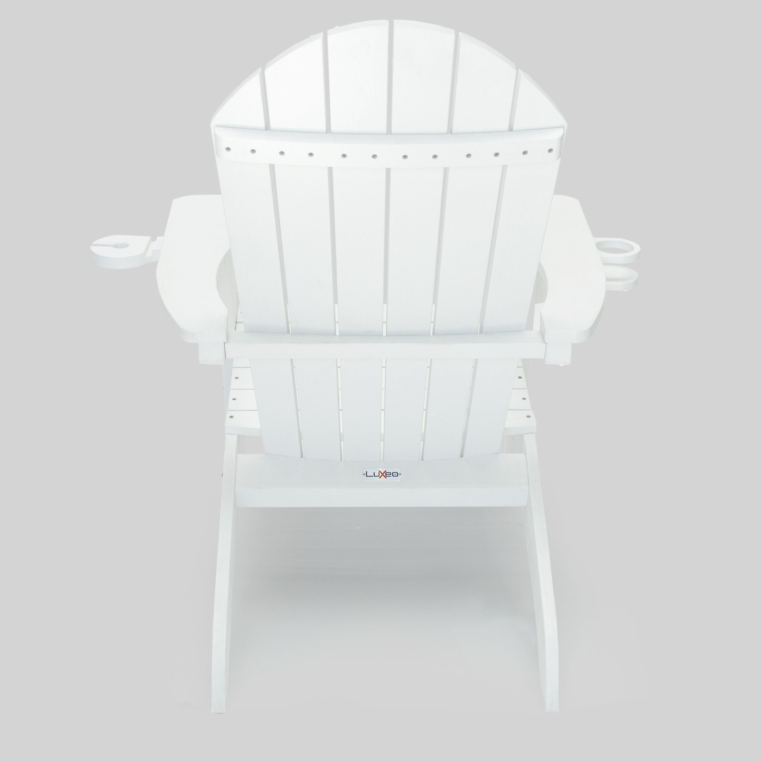 LuXeo Westwood All Weather Outdoor Patio Adirondack Chair