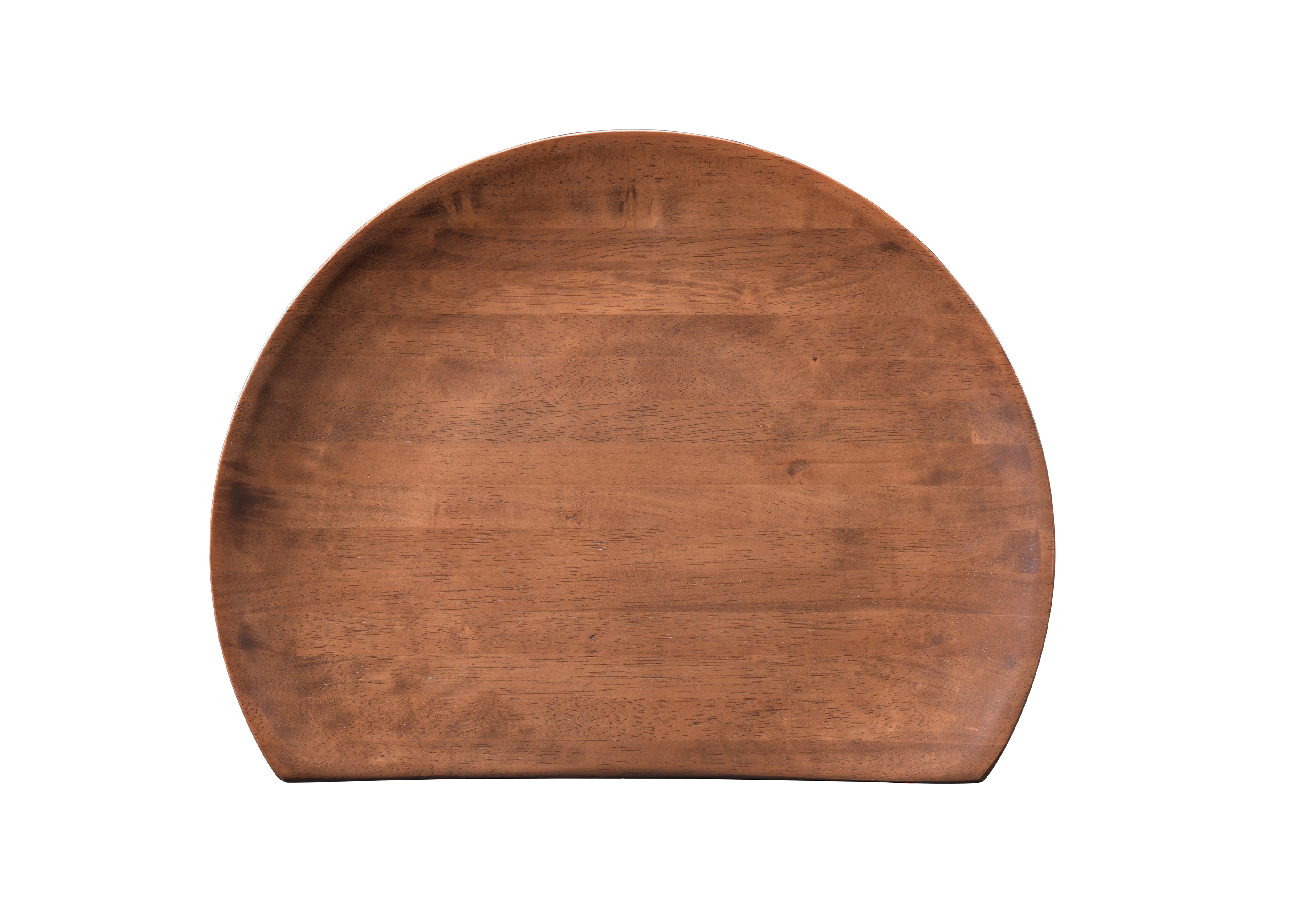 Milano Barstool with Walnut Solid Wood Seat Finish (Set of 2)
