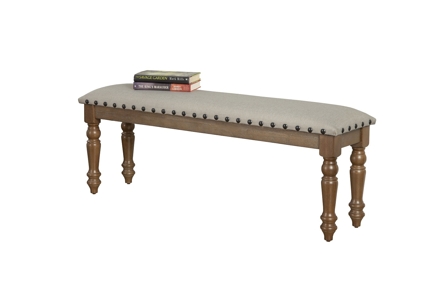 Cambridge Bench in Oak Gray Wash